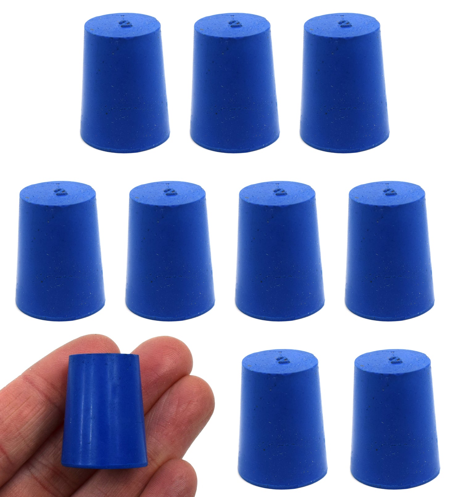 Solid Neoprene Stopper, 10-Pack