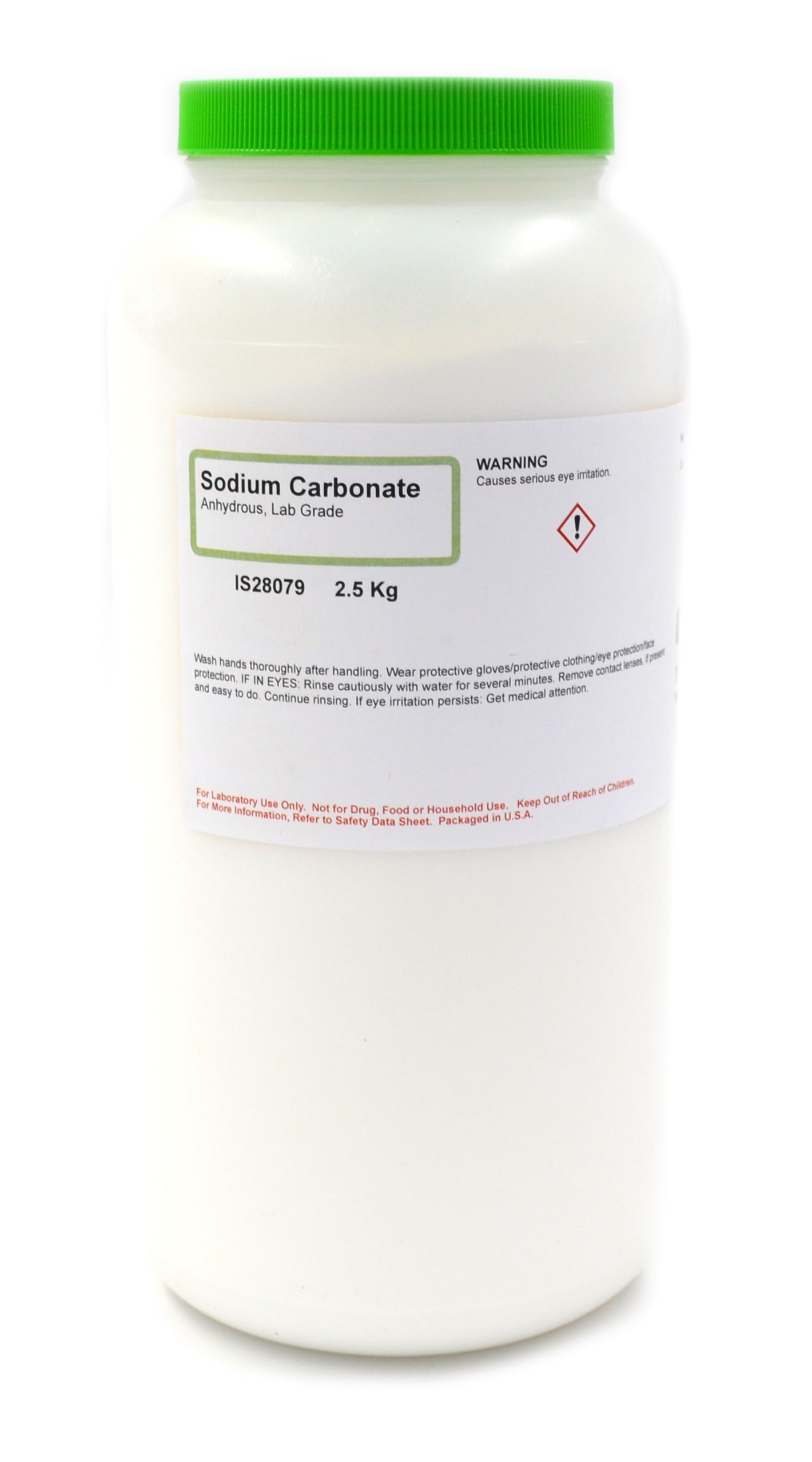 Laboratory Grade Anhydrous Sodium Carbonate, 2.5kg
