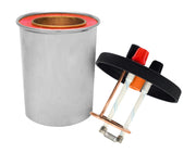 Joule's Calorimeter for Specific Heat, 4"
