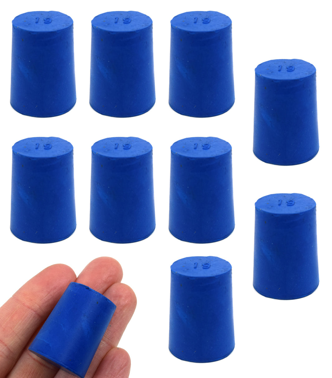 Solid Neoprene Stopper, 10-Pack