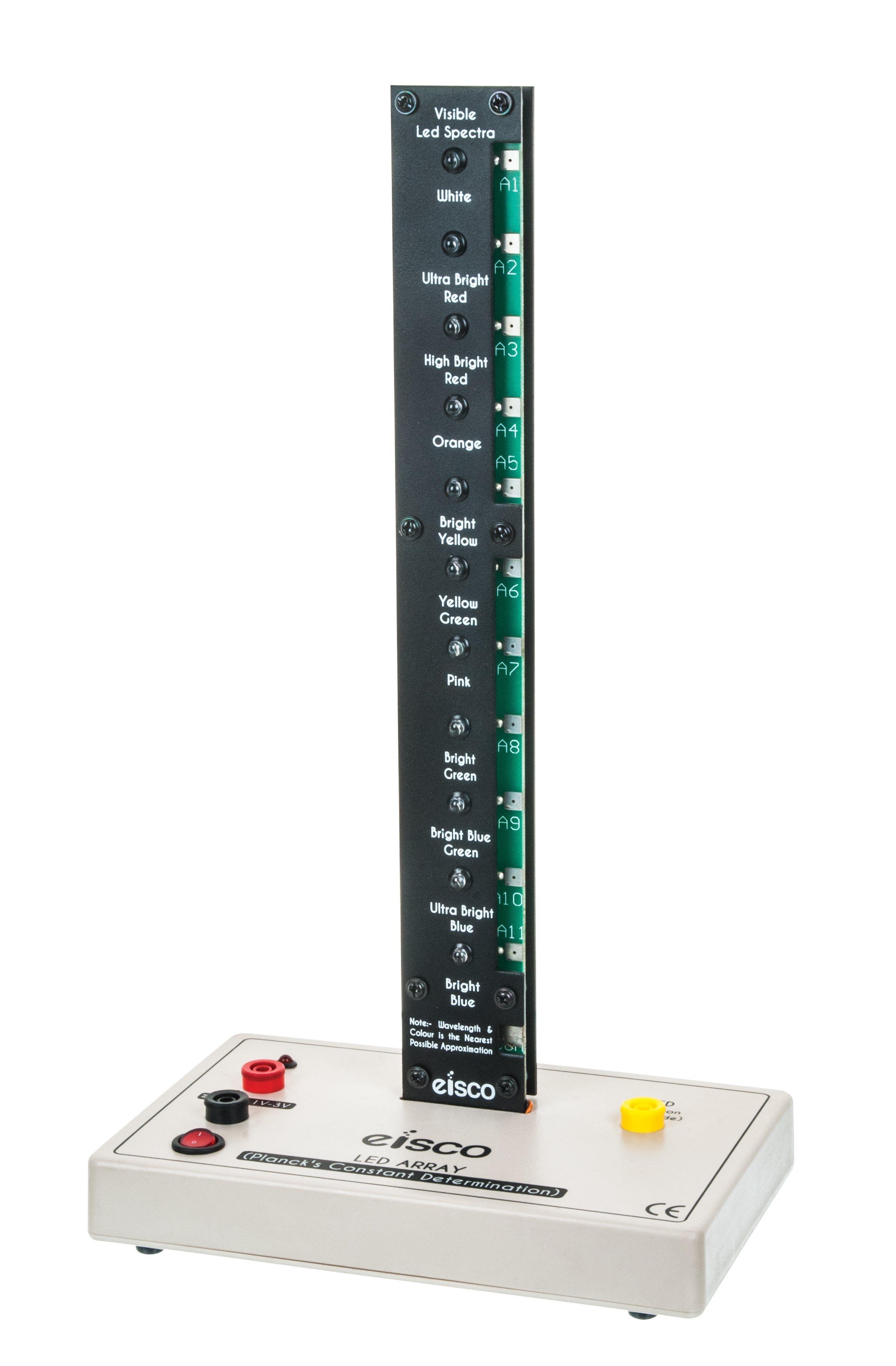 11-LED Array for Determining Planck's Constant