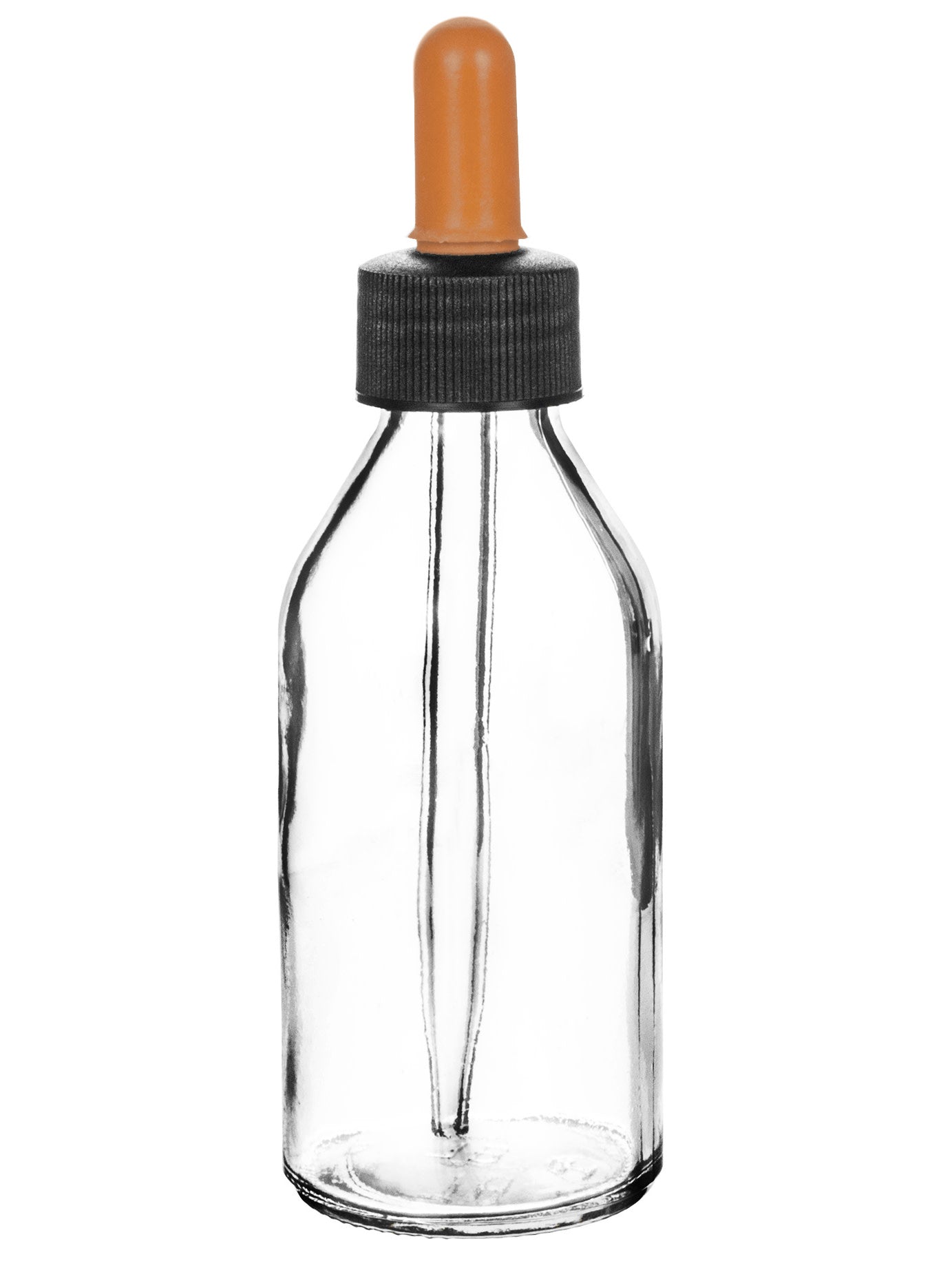 Soda Lime Glass Dropping Bottle with Screw Cap