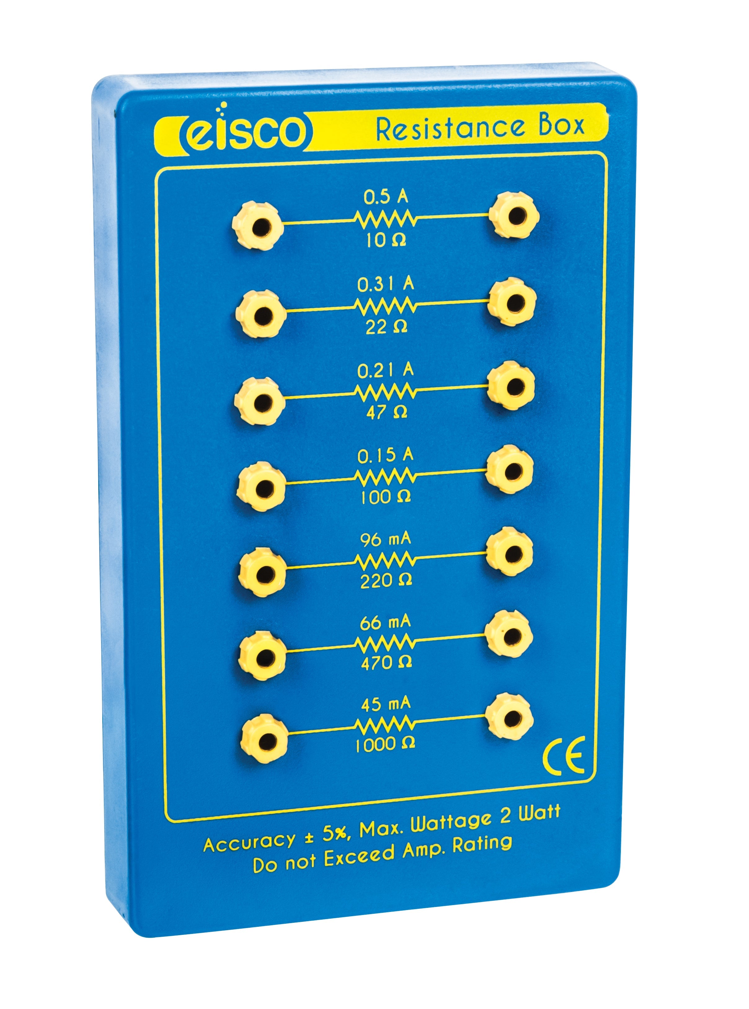 7-Piece High Power Resistor Set