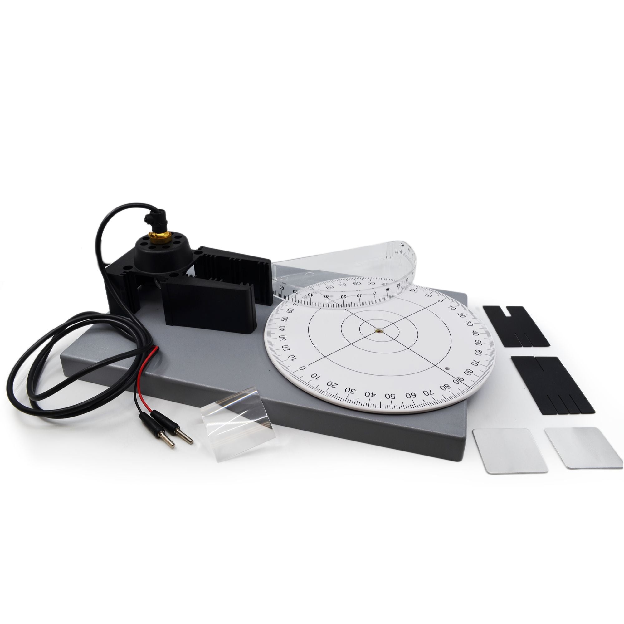 Reflection and Refraction Apparatus Set with Light Source