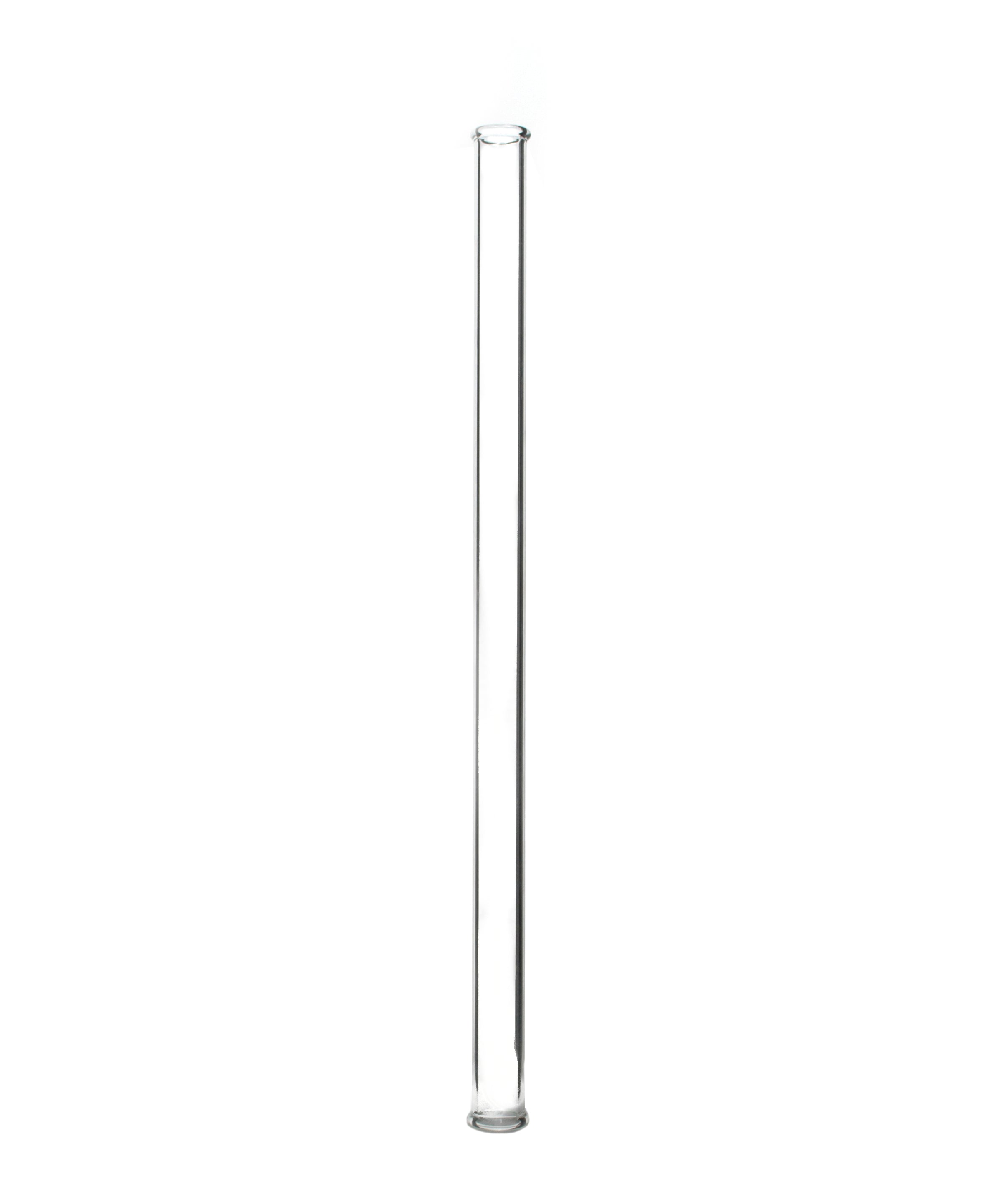 Open-Ended Borosilicate Glass Combustion Tube, 11.8 inch, 0.67 inch Diameter