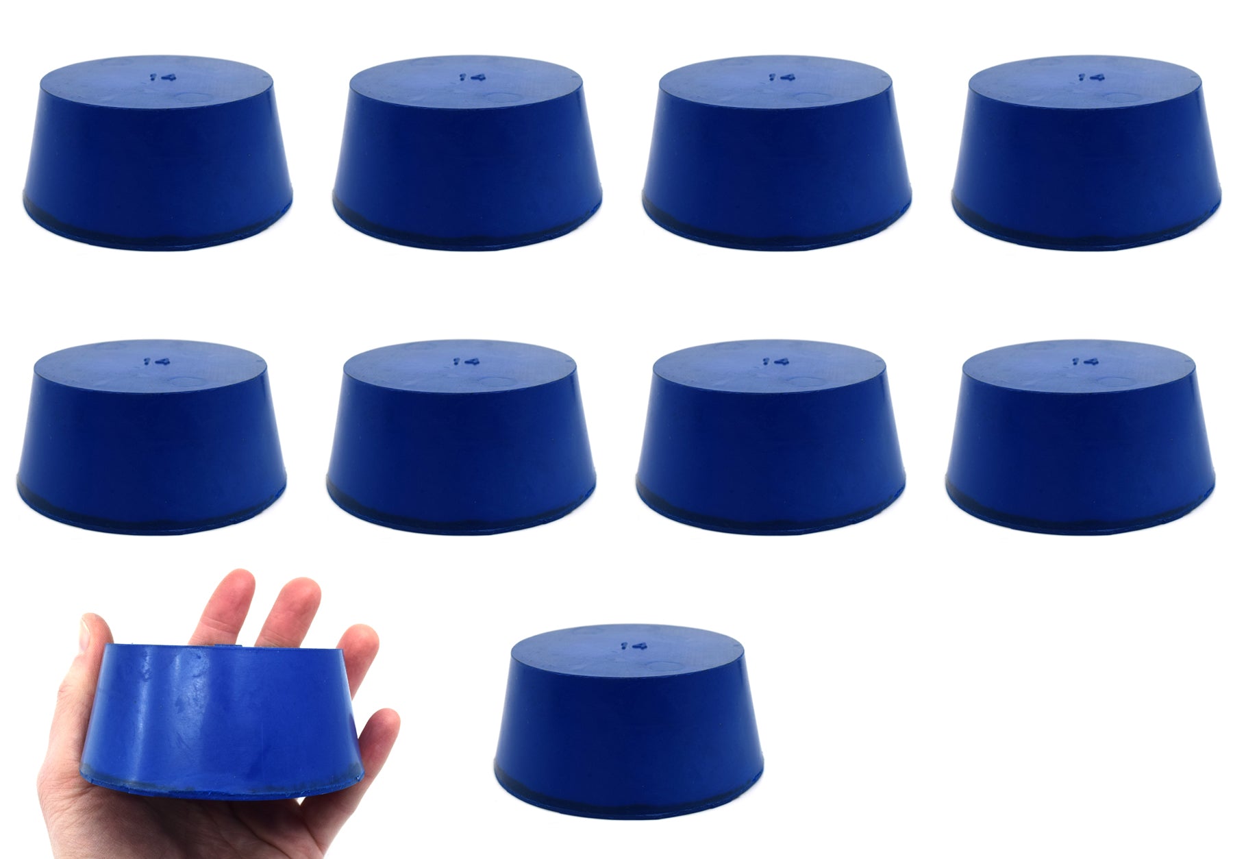 Solid Neoprene Stopper, 10-Pack