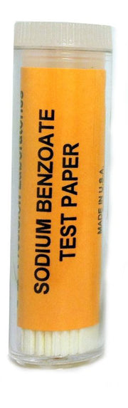 Sodium Benzoate Genetic Taste Test Strips, 100-Vial