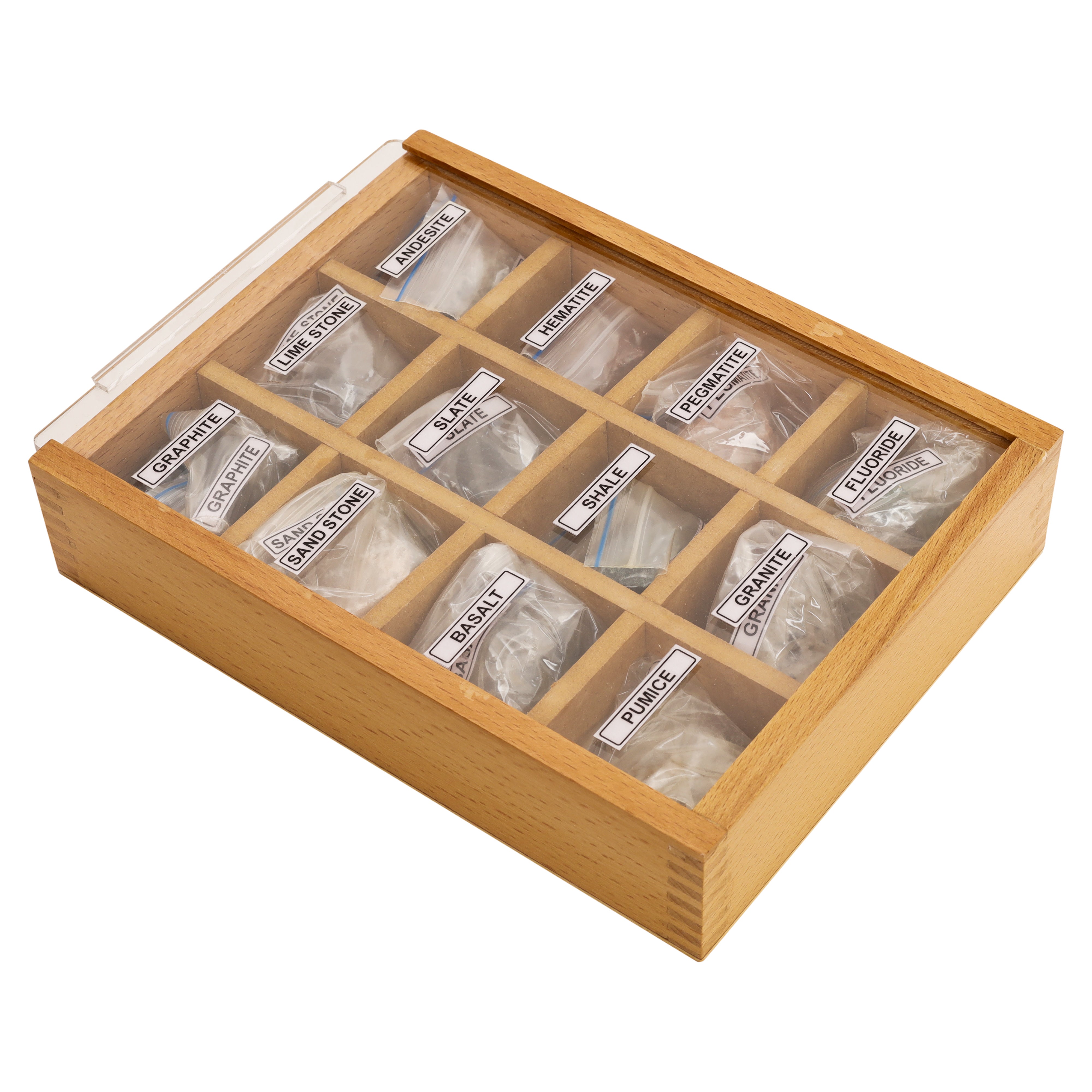 12-Piece Premium Rock Specimen Set