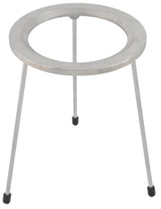 6.25" Circular Lab Tripod, Zinc-Plated Cast Iron