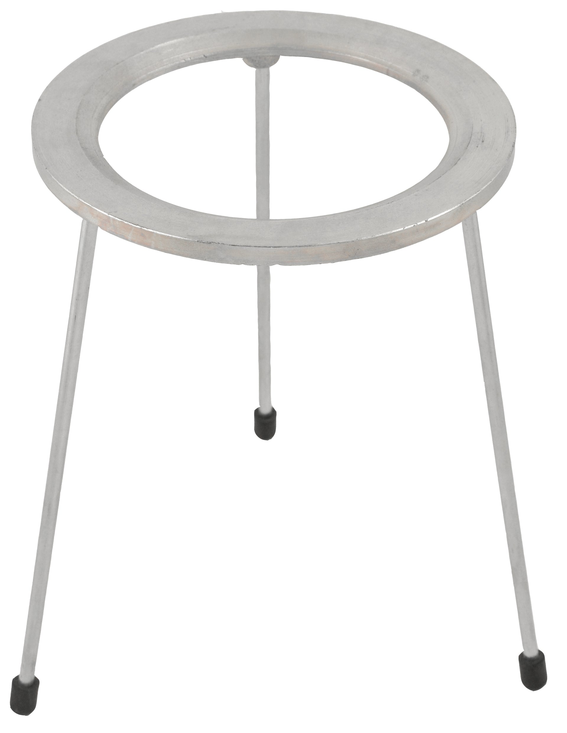6.25" Circular Lab Tripod, Zinc-Plated Cast Iron