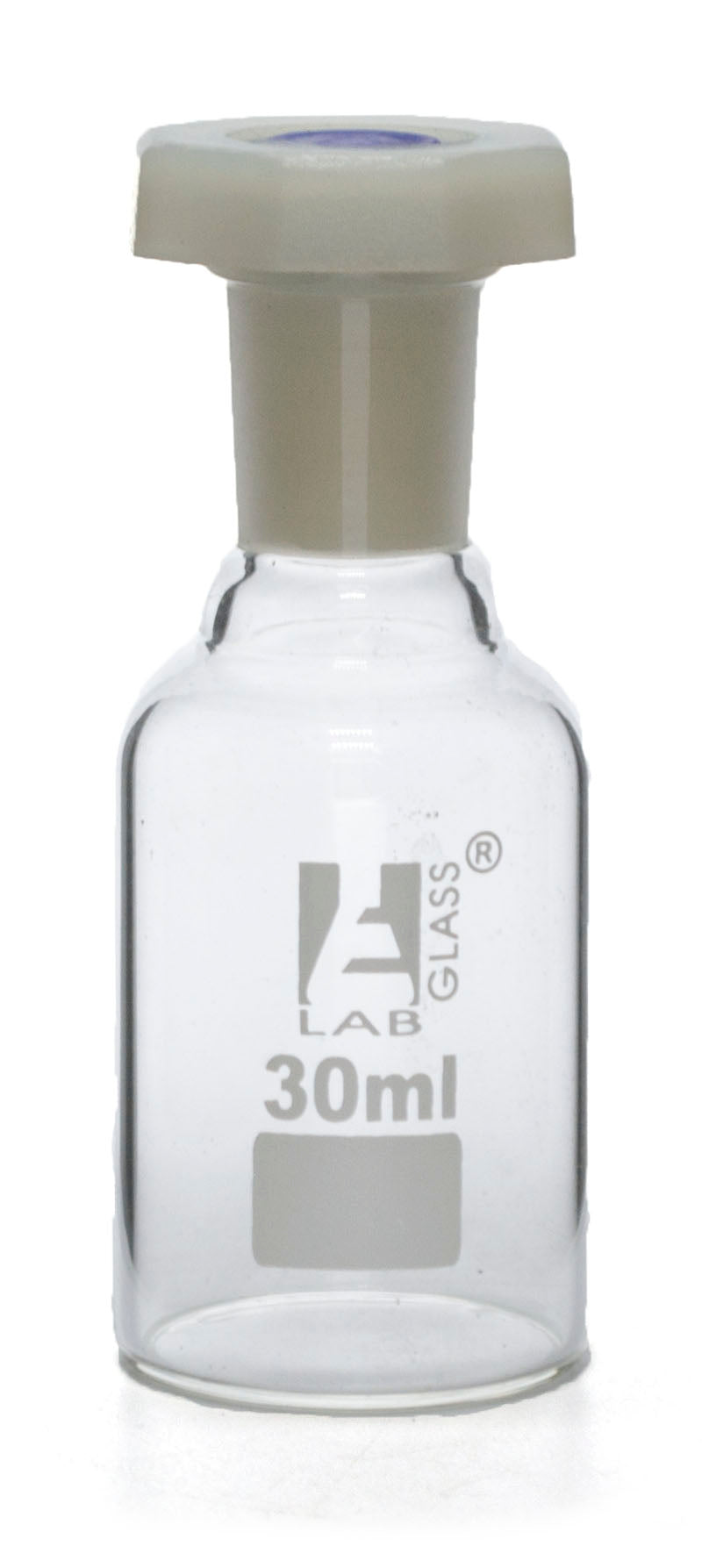 Borosilicate Glass Reagent Bottle with Acid-Proof Polypropylene Stopper