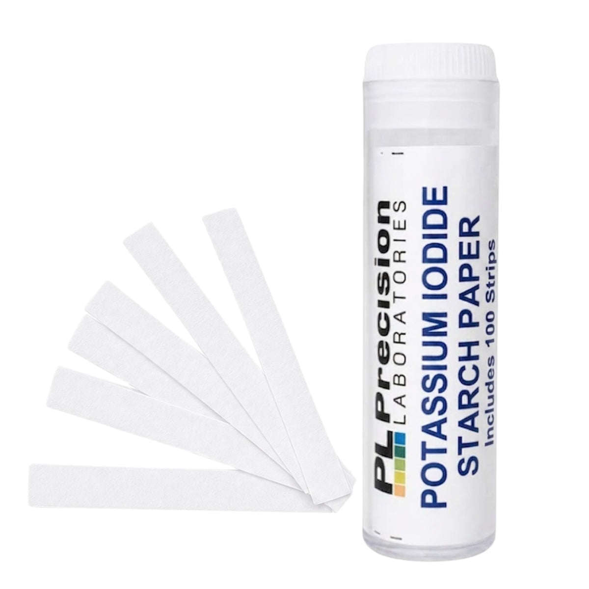 Potassium Iodide Starch Test Paper, 100-Strip Pack
