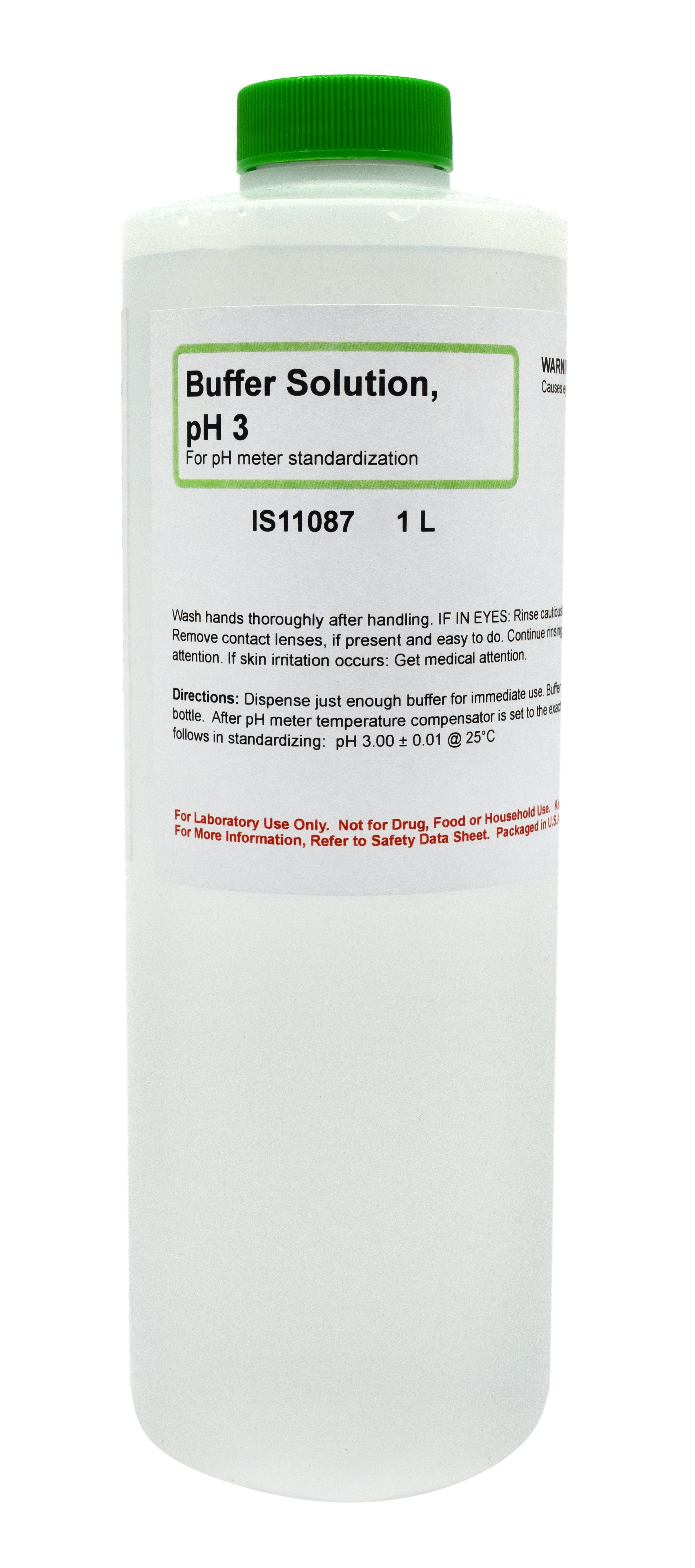 pH 3.00 Standard Buffer Solution