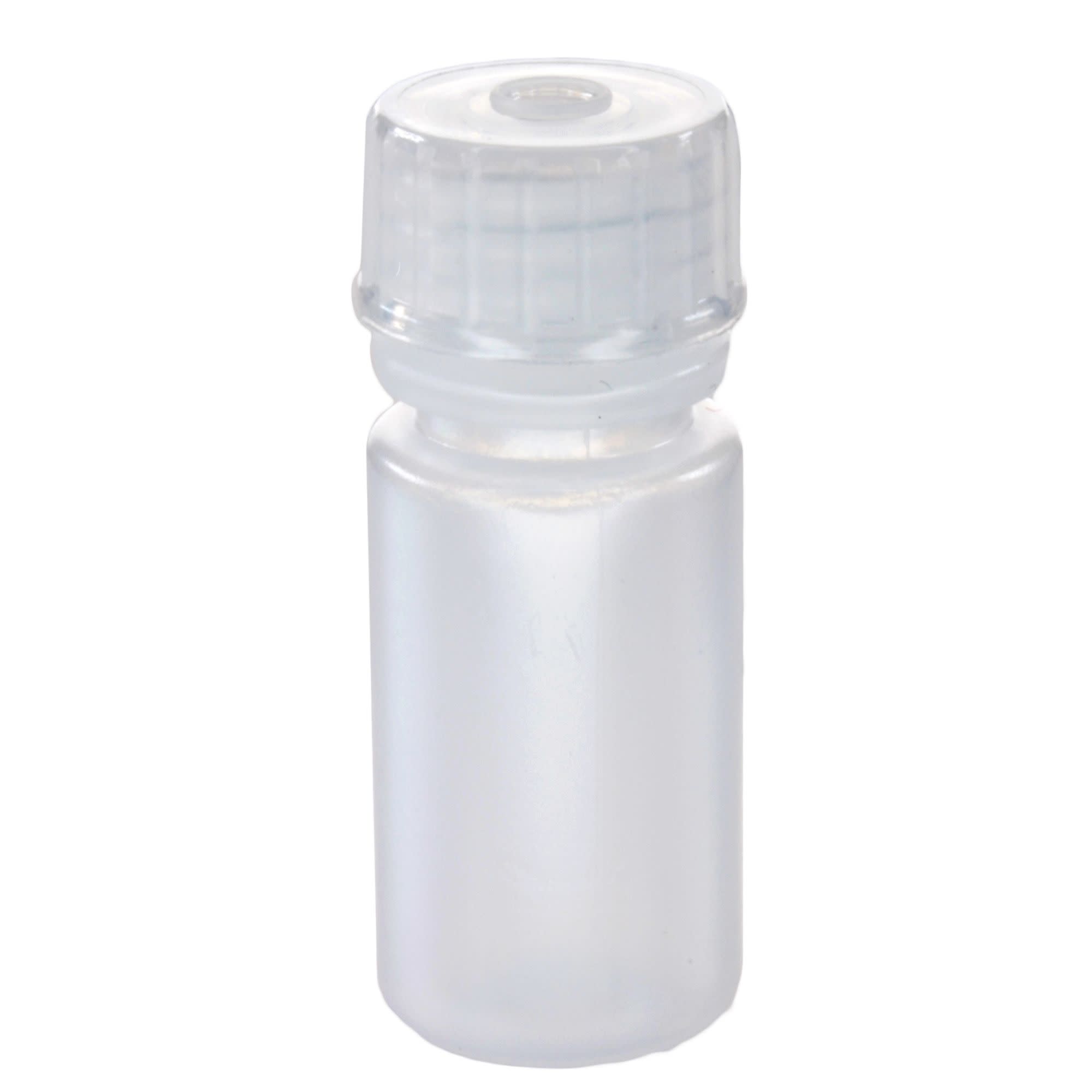 12-Pack Translucent Narrow Mouth LDPE Reagent Bottles with PP Caps, 4mL, -100 to 80°C