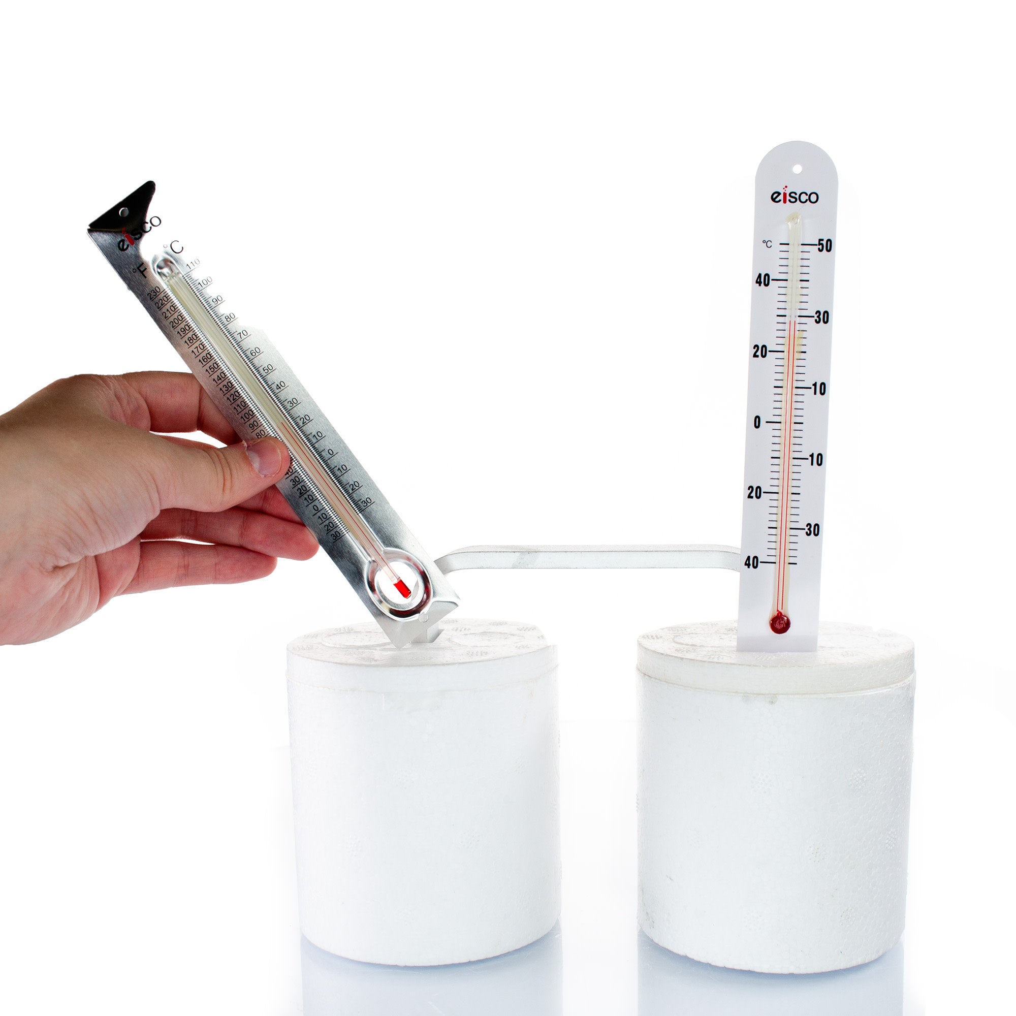Heat Transfer Kit with Conductive Rods and Calorimeters