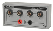 4-Socket Series MES E10 Lamp Holder