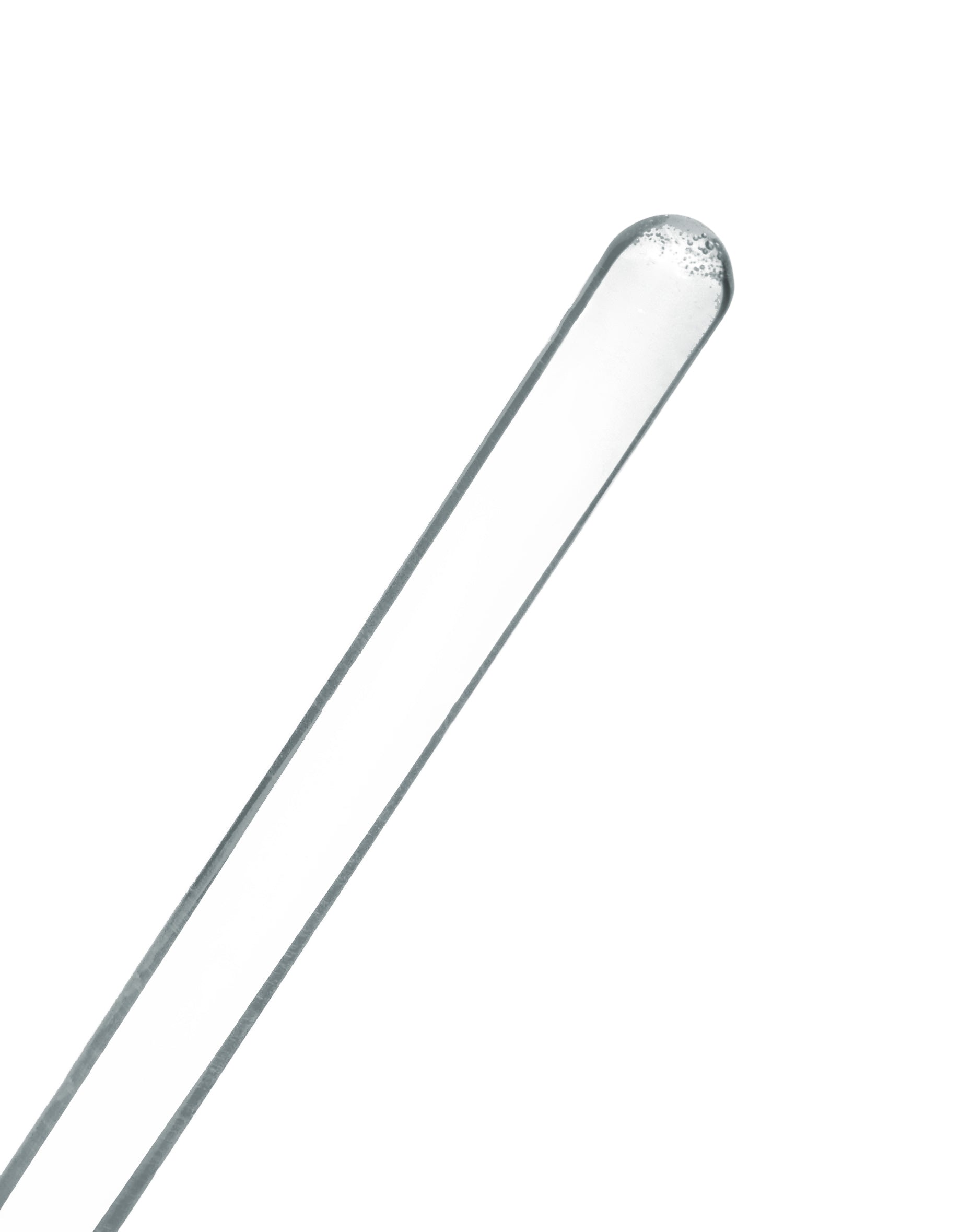 Borosilicate Glass Stirring Rod, 7.9", 10-Pack
