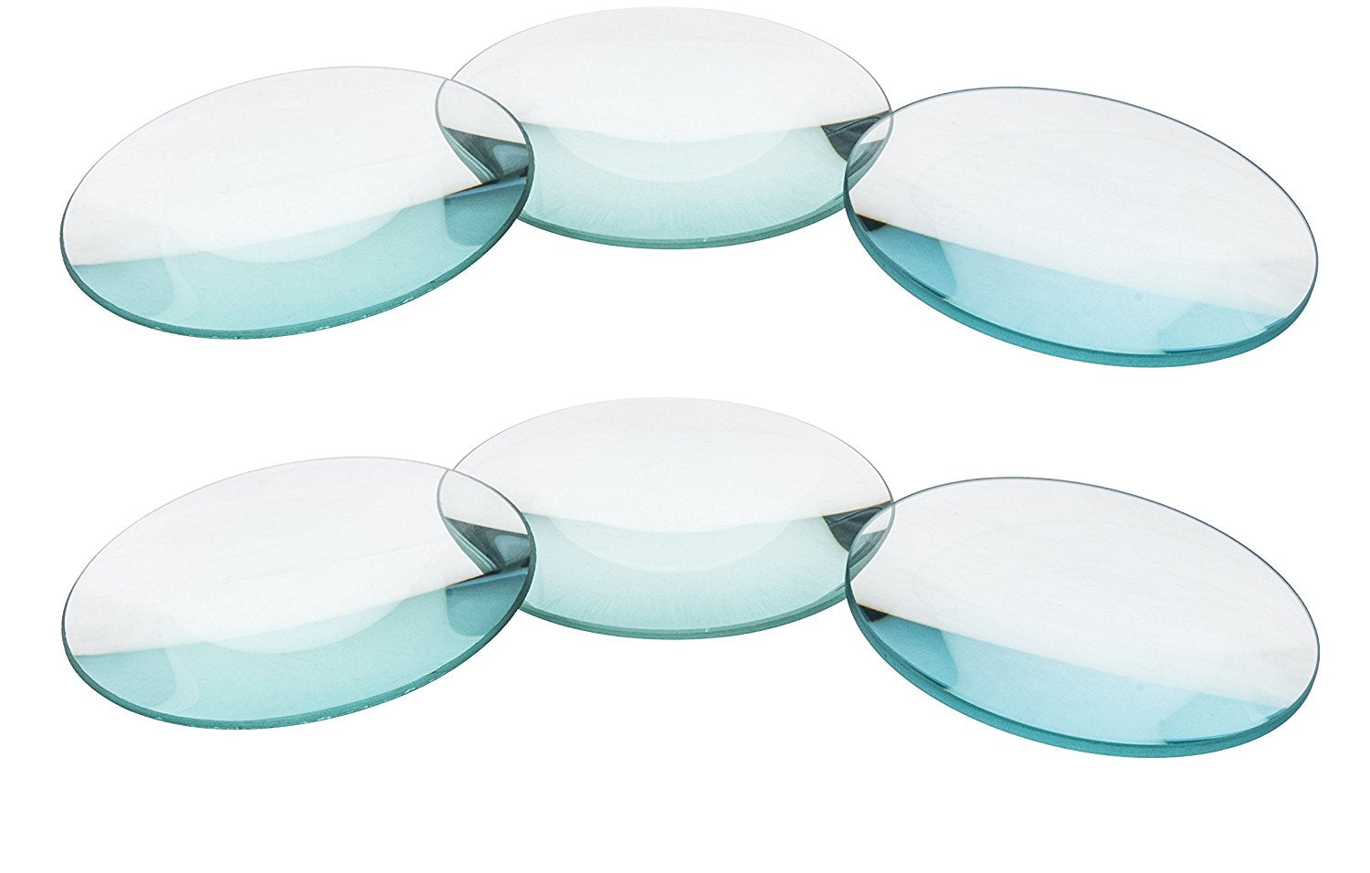 Optical Lens Set, 2", 6-Piece, Convex and Concave