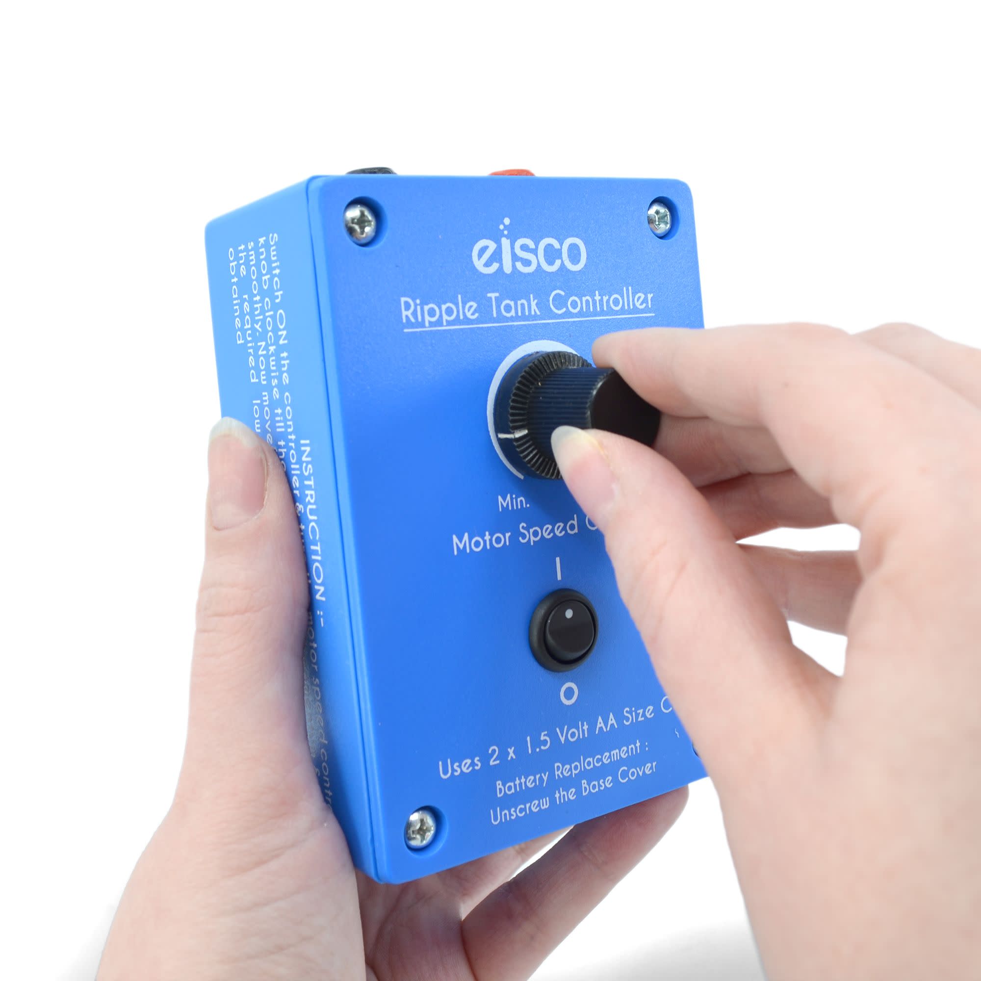 Battery-Operated Ripple Tank Controller for Economy Model
