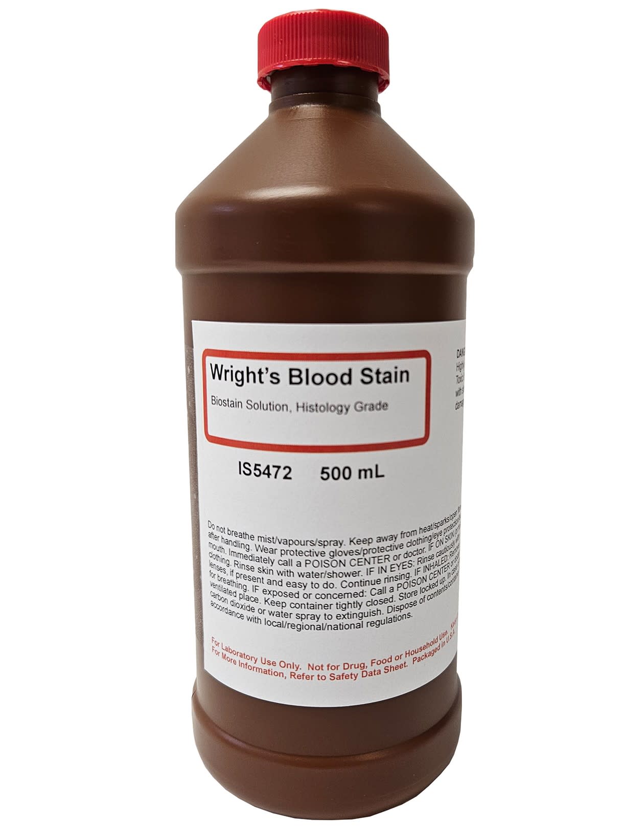 Wright's Blood Stain, 500ml ?Çô Histology Grade for Blood Smears and Cellular Analysis in Microscopy