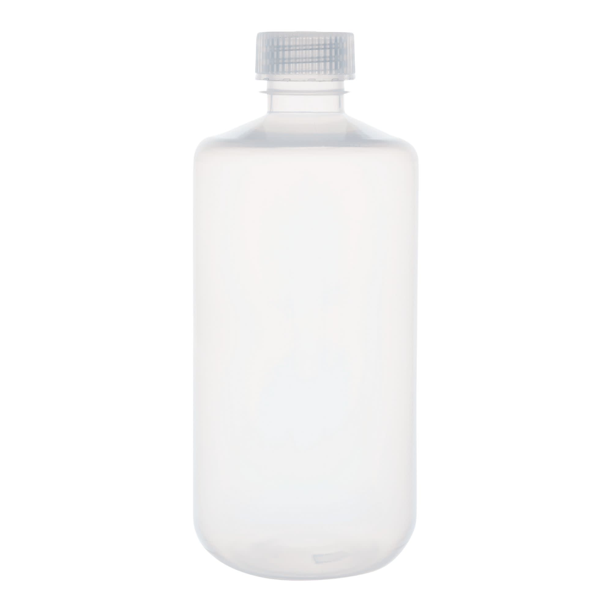 125-Bulk Pack Autoclavable Narrow Mouth Polypropylene Reagent Bottles, 500mL, 0-135°C