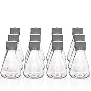 Sterile Flat Bottom PETG Erlenmeyer Flask, 12-Pack