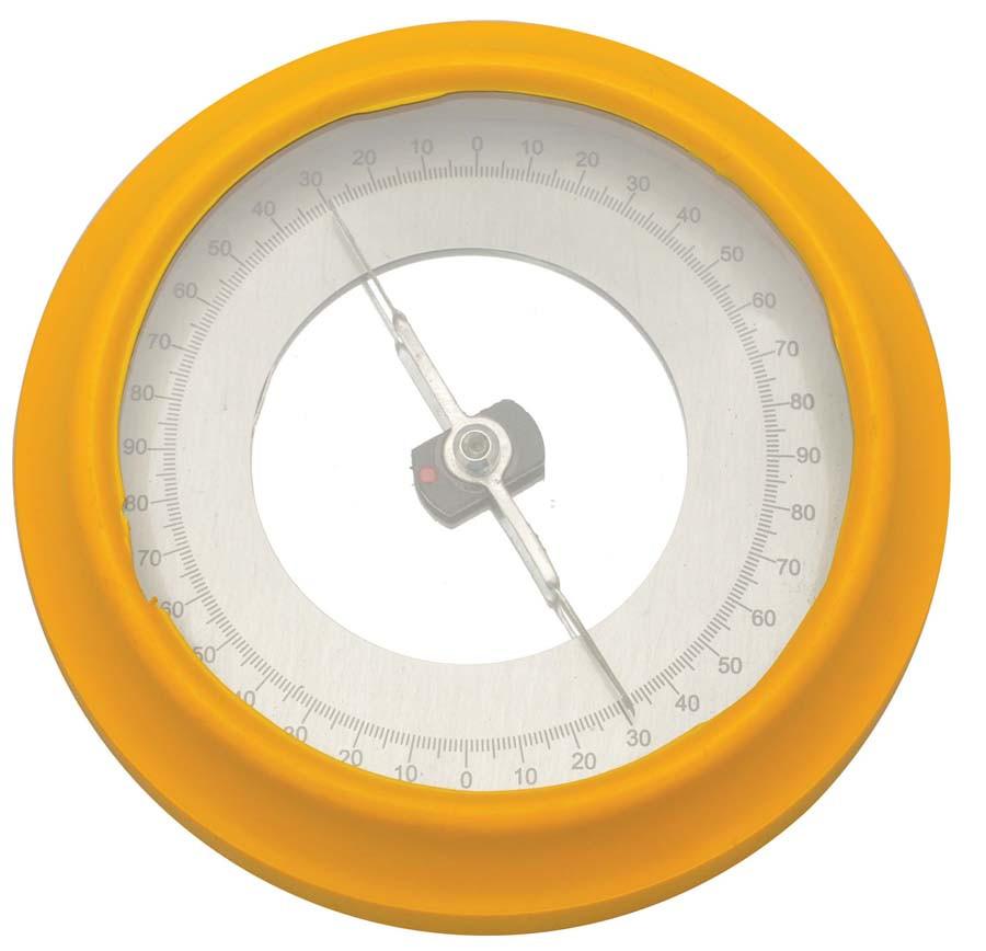Mountable 100mm Tangent Compass, 1° Graduations