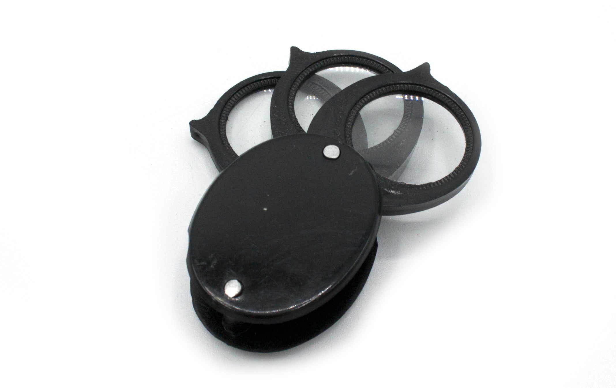 Triple Folding Magnifier with 25mm Lens, 10x