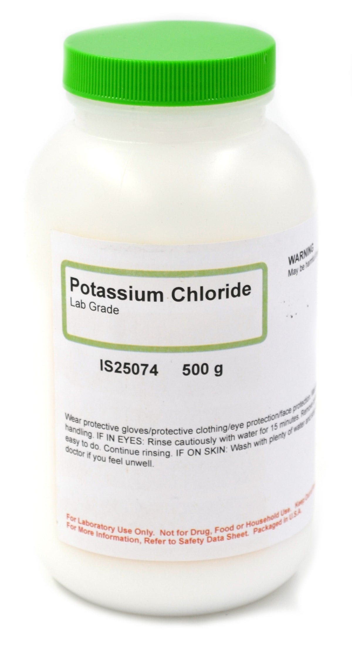 Potassium Chloride, 500g - Lab-Grade - The Curated Chemical Collection