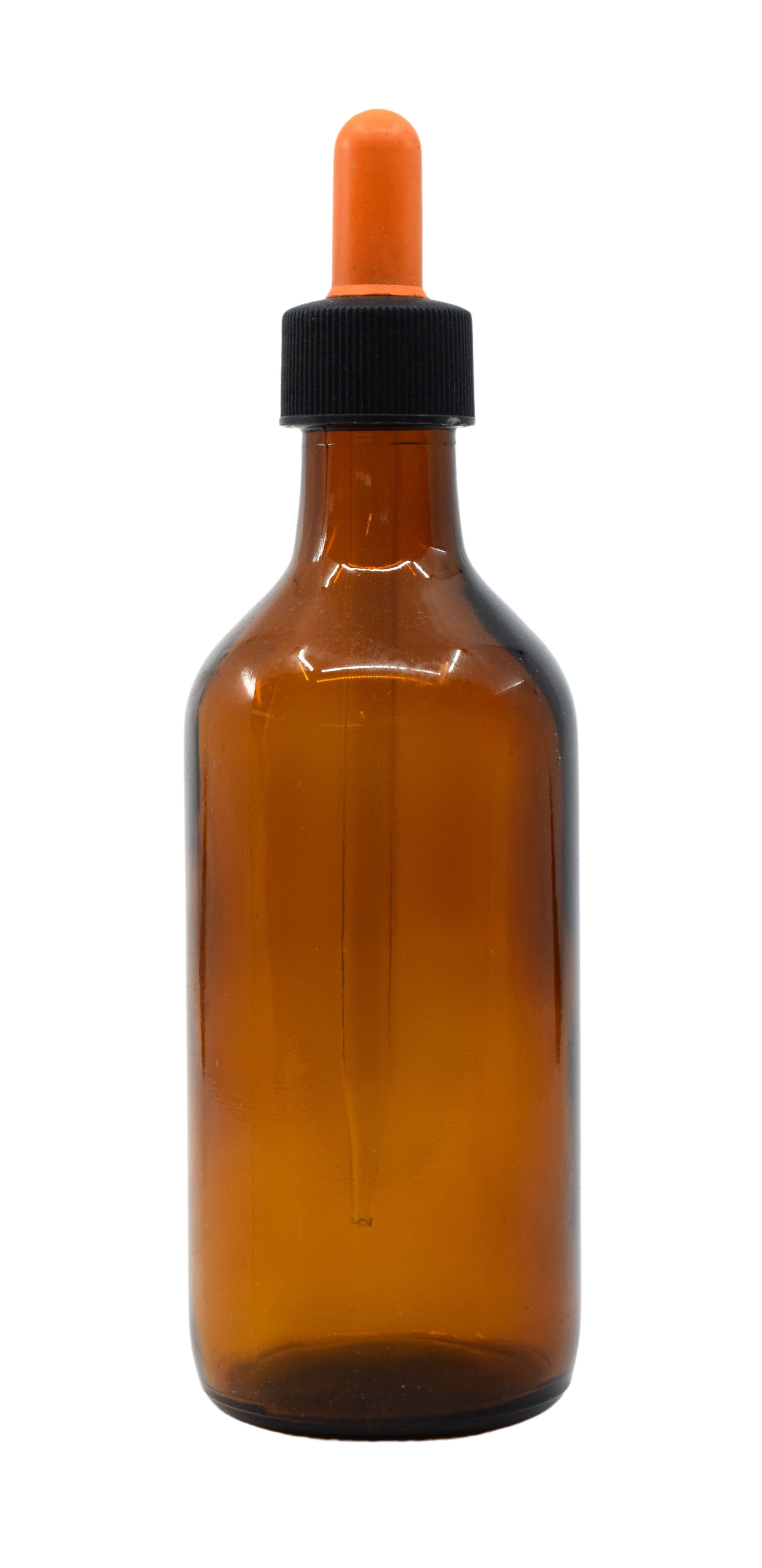 Amber Soda Lime Glass Dropping Bottle with Screw Cap