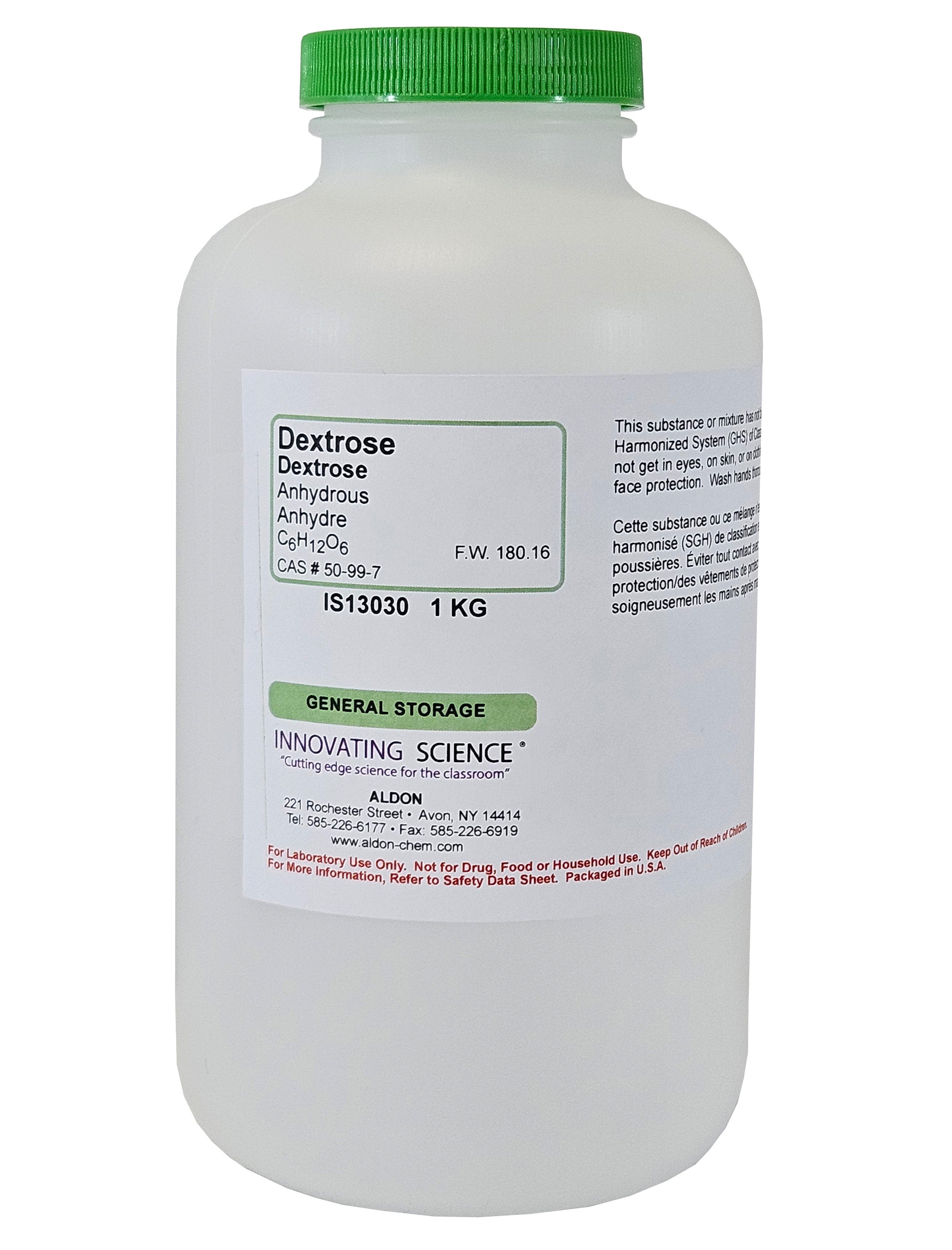 Laboratory Grade Anhydrous Dextrose, 1kg