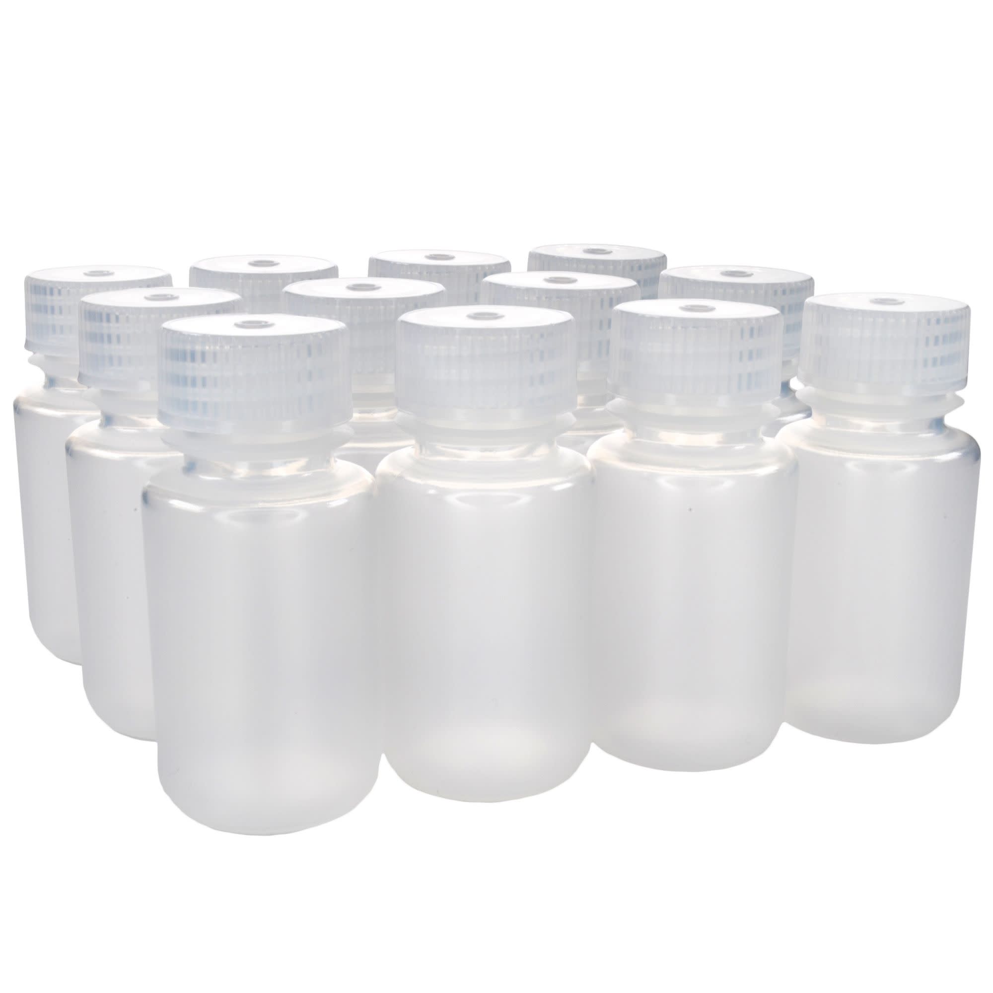 Wide Mouth Polypropylene Reagent Bottle, Autoclavable Non-Sterile, 12-Pack