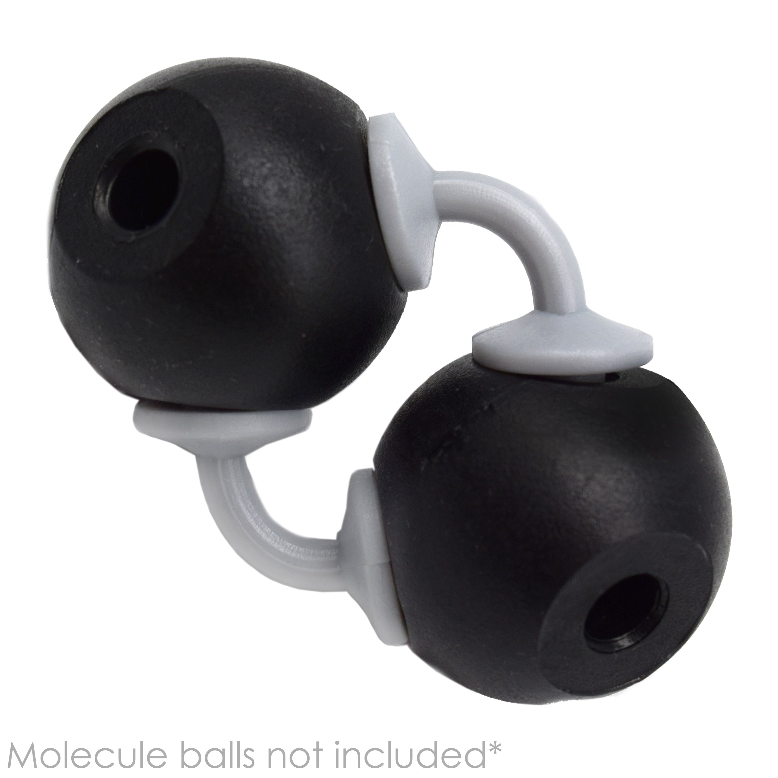 Gray Molecular Model Bond, 3cm, 10-Pack