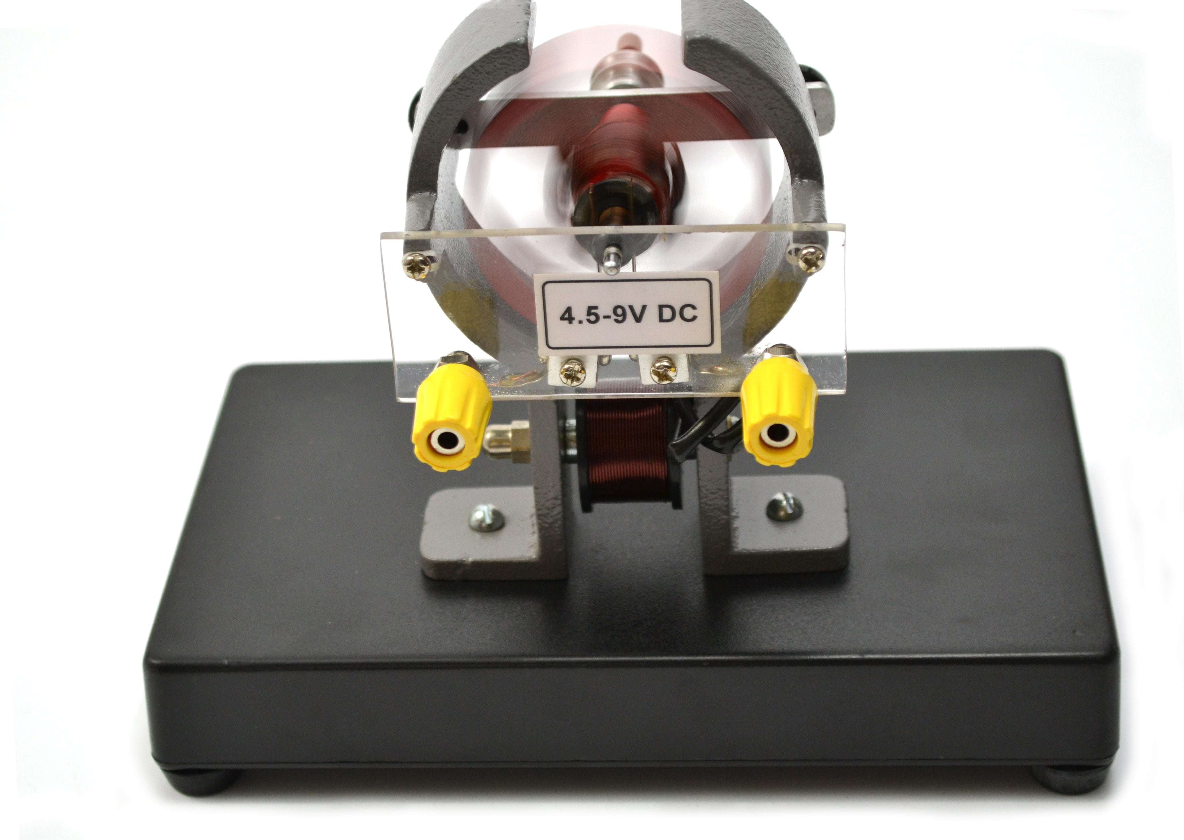 Electric Motor Demonstration with 2, 3, and 4 Pole Armatures
