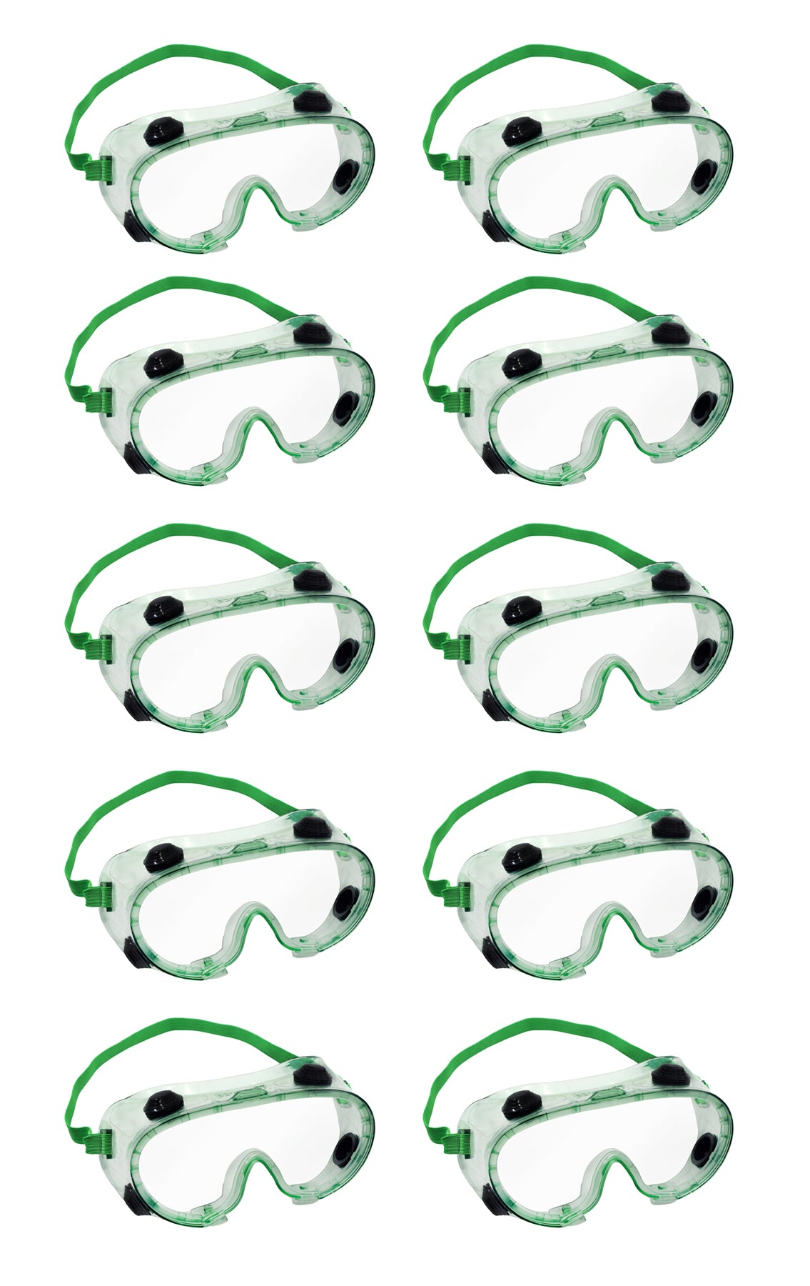 Indirectly Vented Lab Safety Goggles