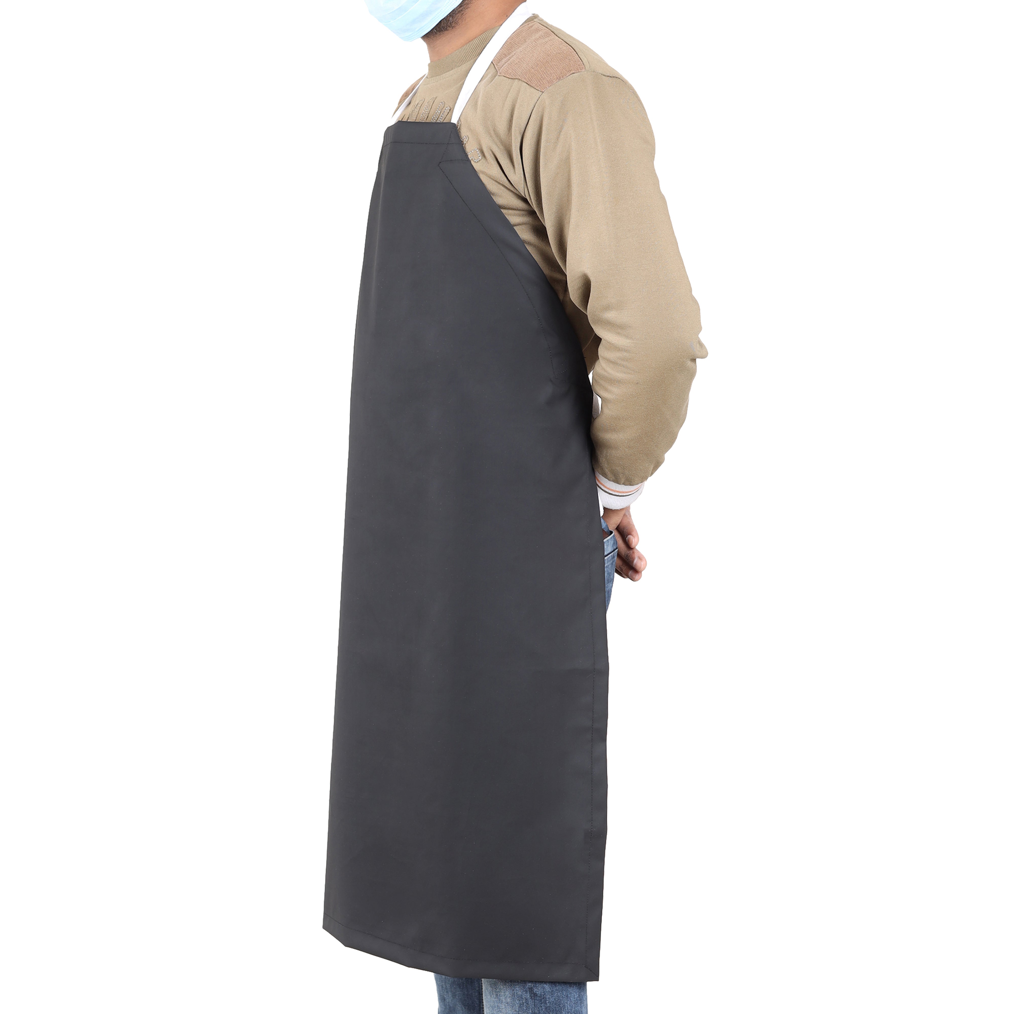 Rubber Vinyl Lab Apron, Medium, 25-Pack