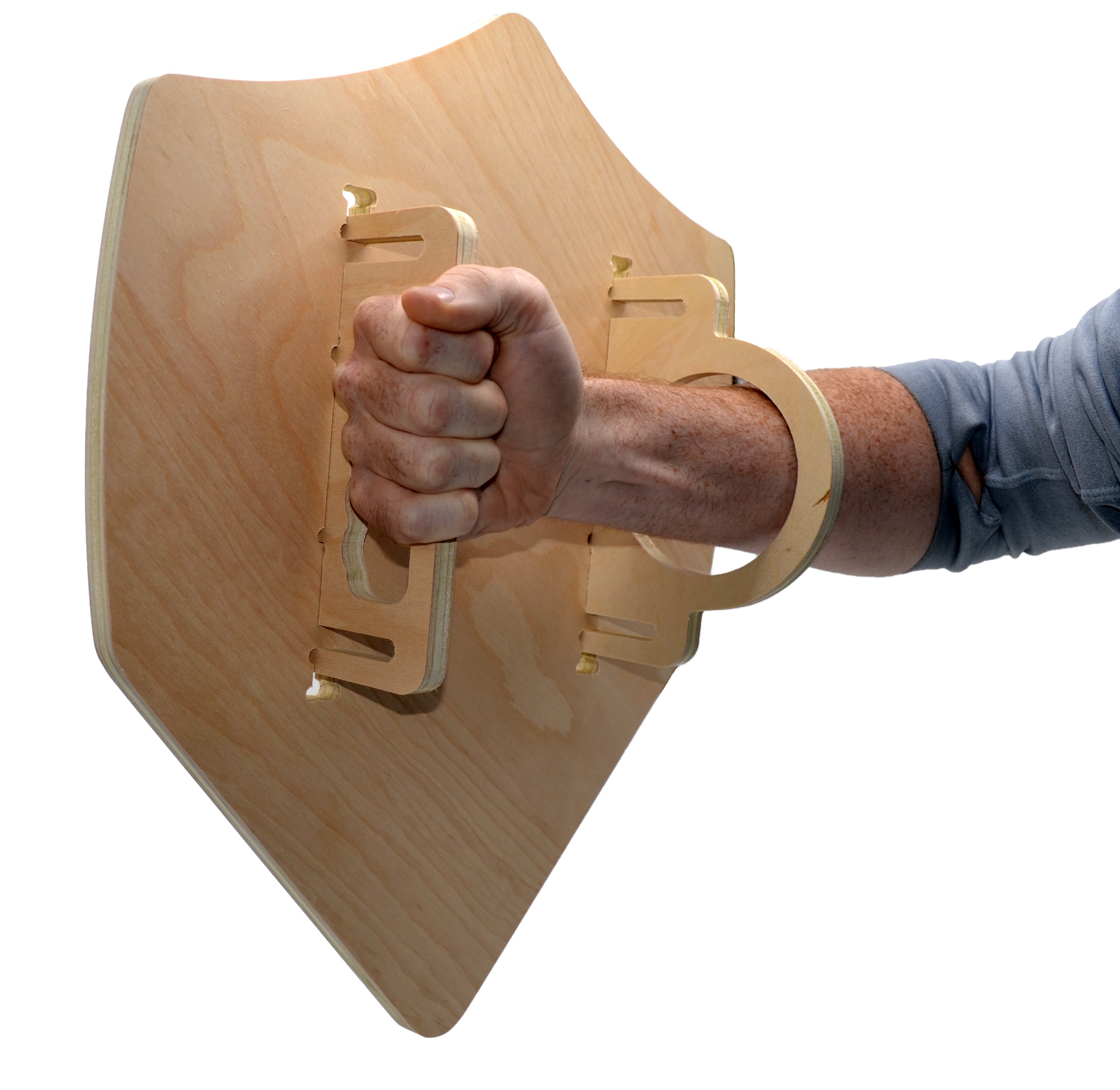American Birch Plywood Wooden Knight's Shield, 18 inch