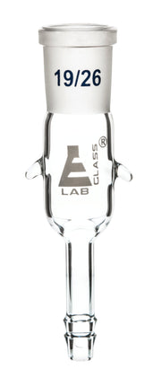 Straight Receiver Adapter, 19/26 Socket, Borosilicate Glass
