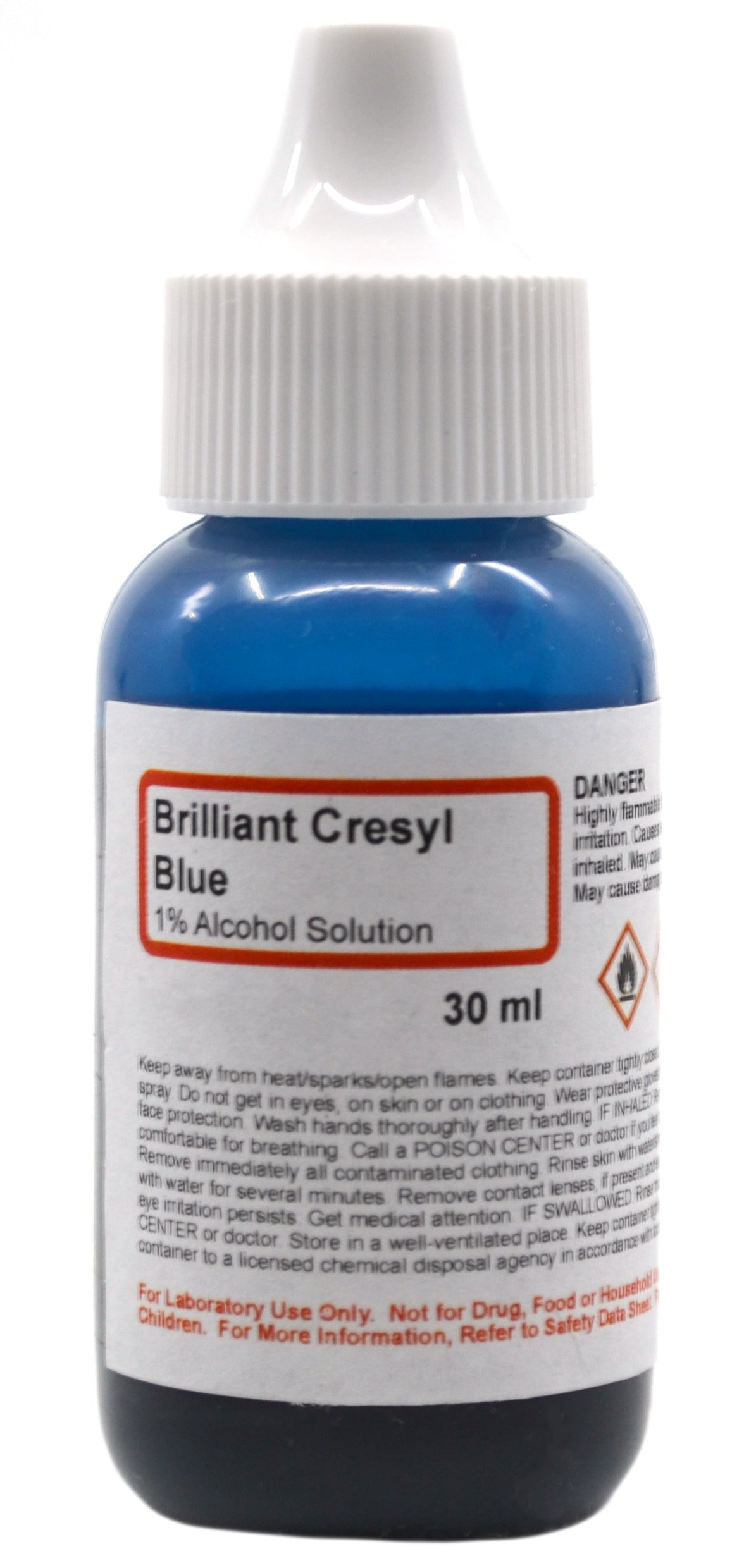 1% Brilliant Cresyl Blue Alcohol Solution, 30mL