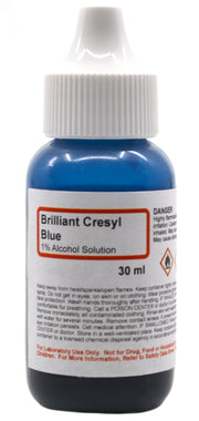 1% Brilliant Cresyl Blue Alcohol Solution, 30mL