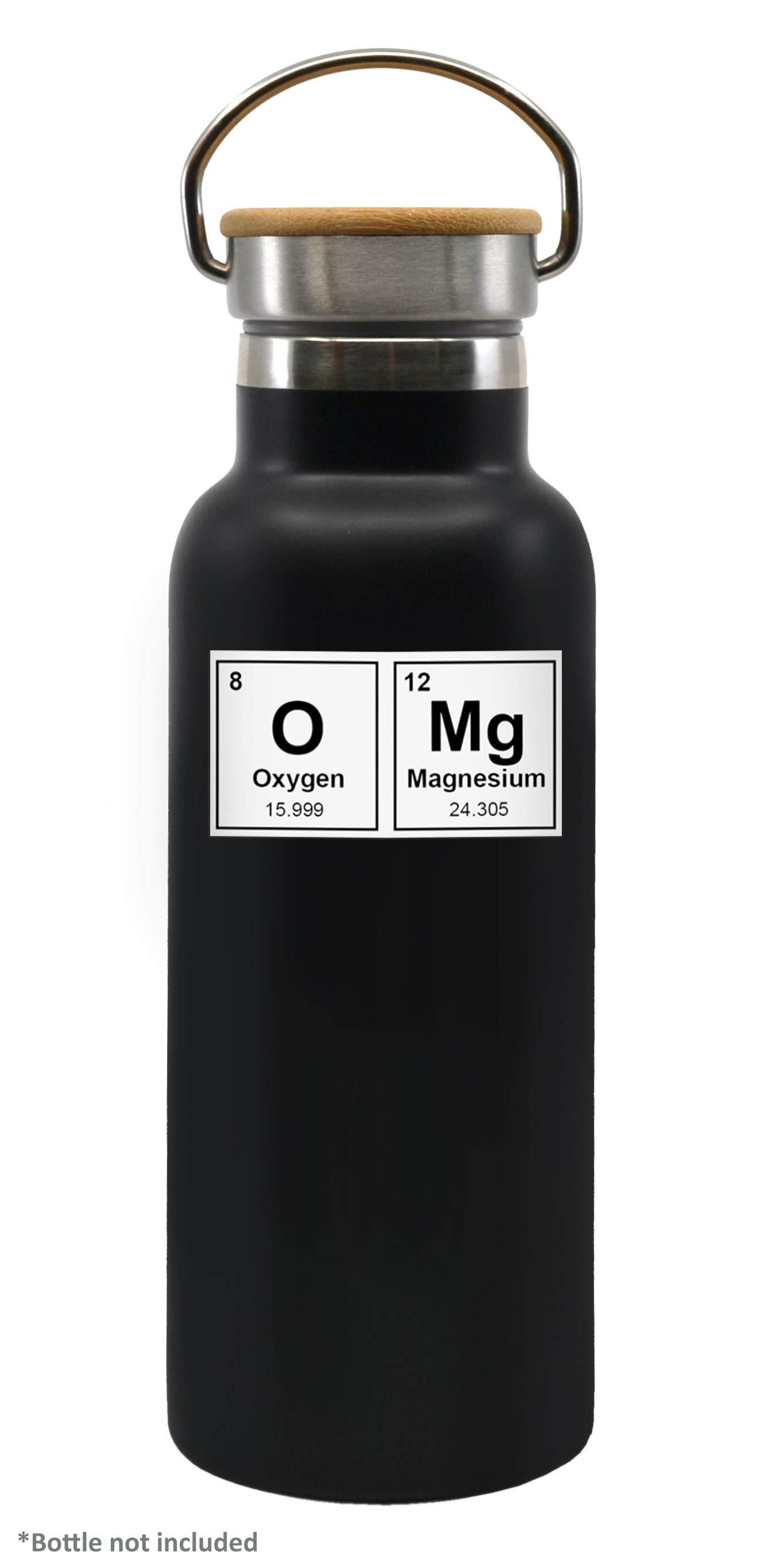 OMG Rectangular Premium Vinyl Sticker, 3 x 2 inch