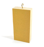 Wooden Friction Block with Sandpaper Surface, 6 x 3 x 1.25"