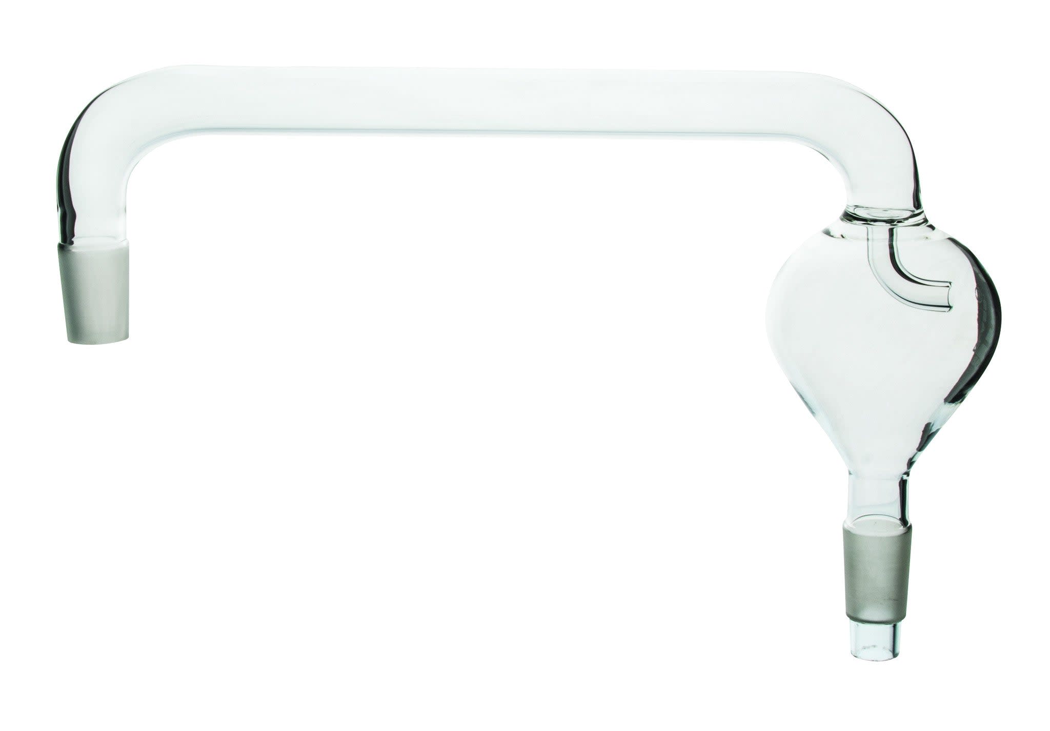 Pear Shape Borosilicate Glass Vertical Splash Head