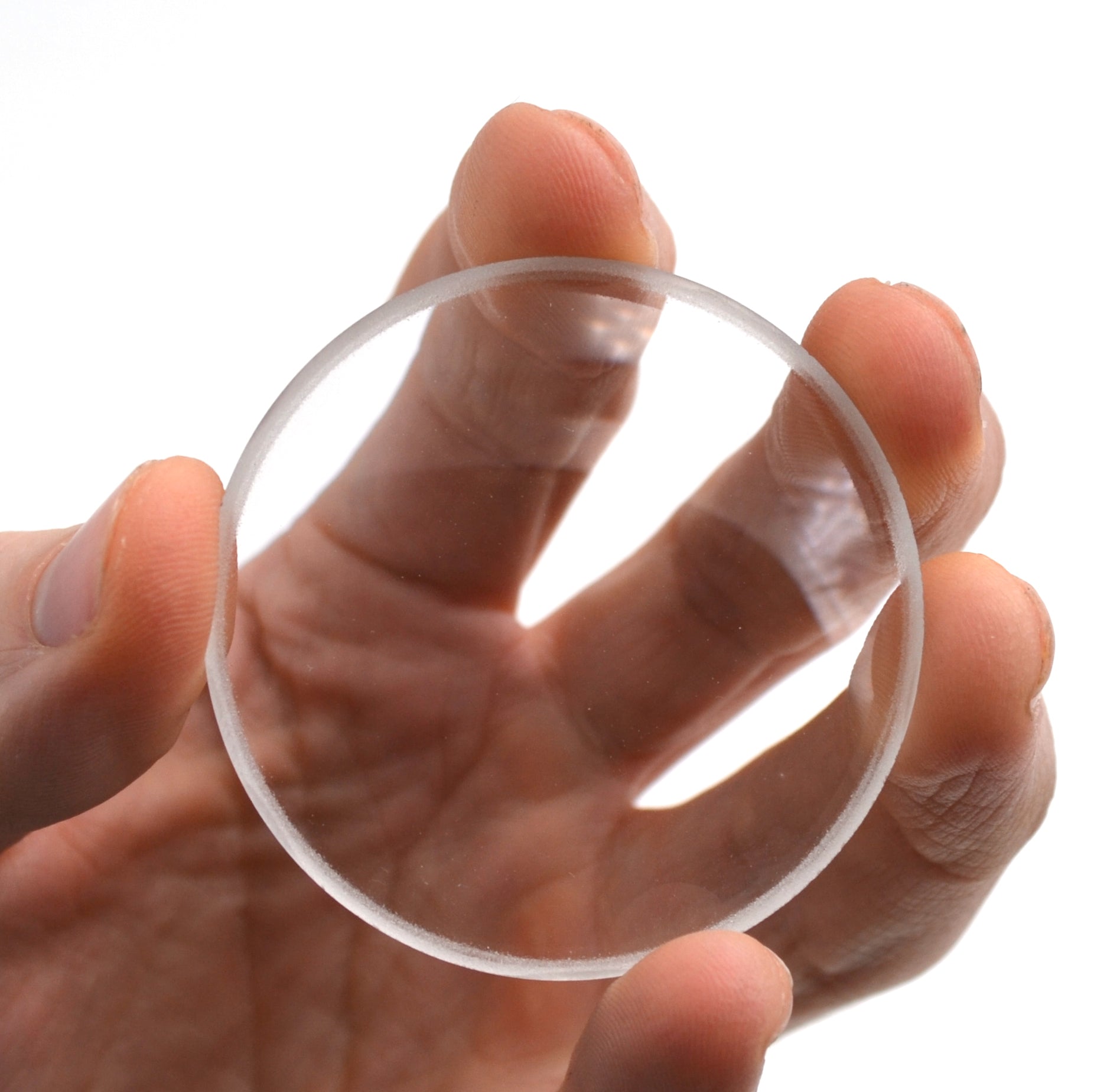 Double Concave Glass Lens, 50mm Diameter, 250mm Focal Length, 4mm Thick