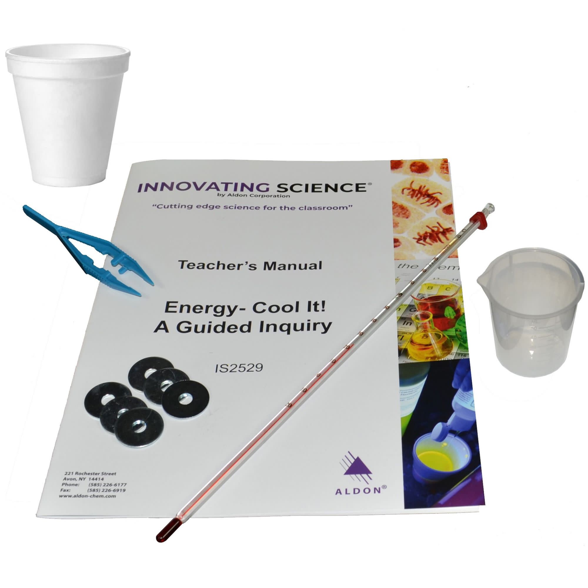 NYS Intermediate Learning Science Energy Cool It Guided Inquiry Kit