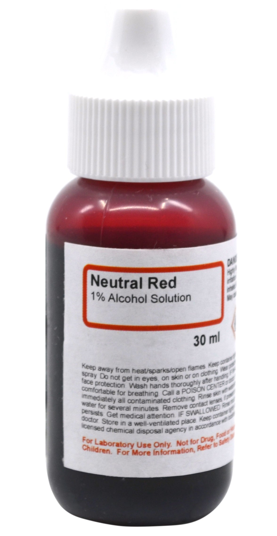1% Neutral Red Alcohol Solution, 30mL