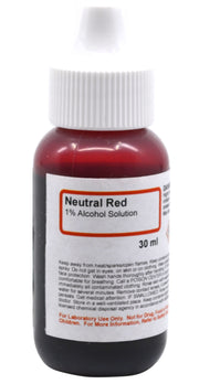 1% Neutral Red Alcohol Solution, 30mL