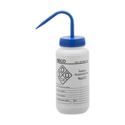 Sodium Hypochlorite (Bleach) Wash Bottle, LDPE, 1-Color Label, 500mL