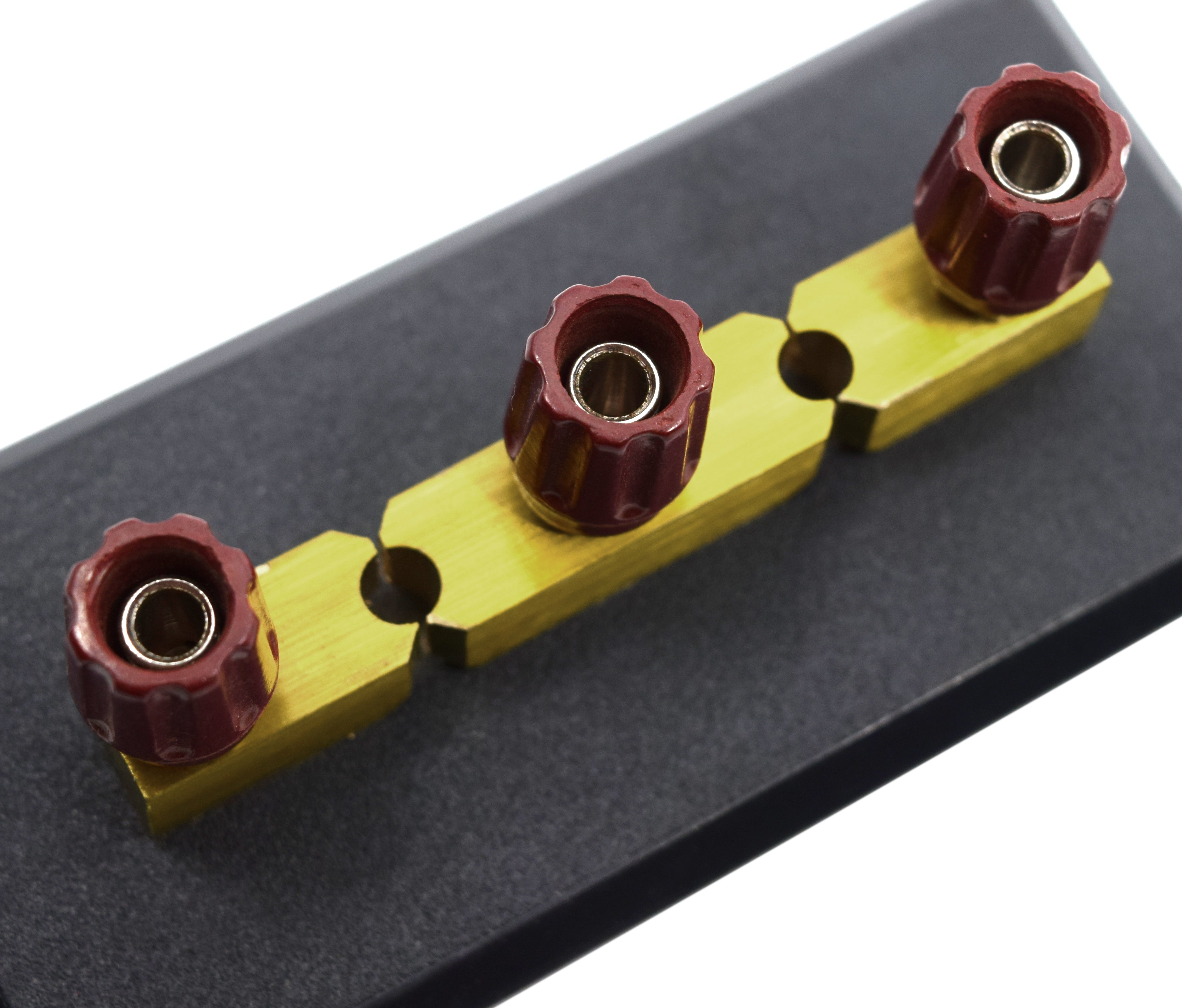 Two-Way Copper Plug Key Switch with 4mm Terminals