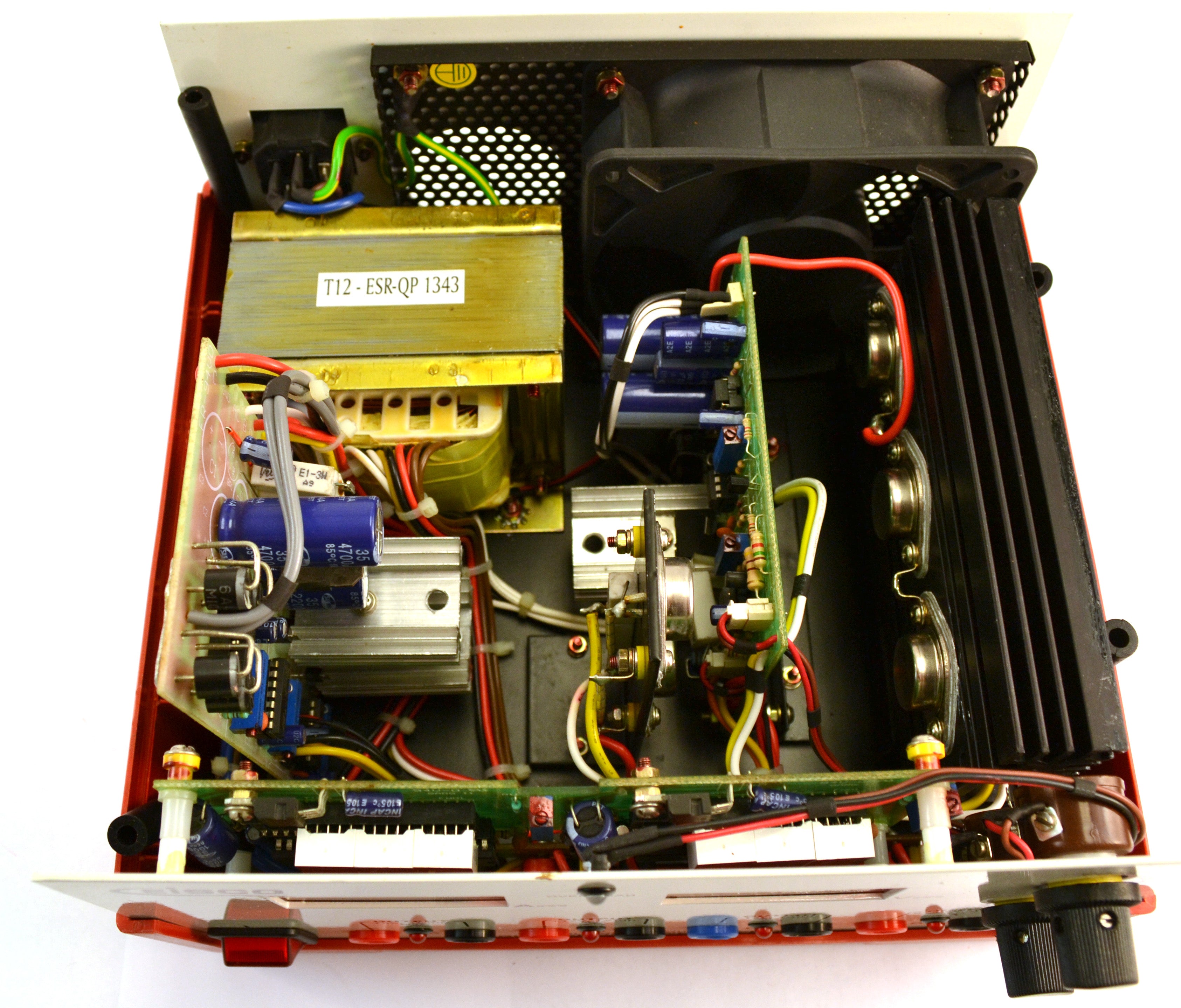 4-Output Regulated DC Power Supply (+5V/3A, ±12V/1A, 0-20V/2A)